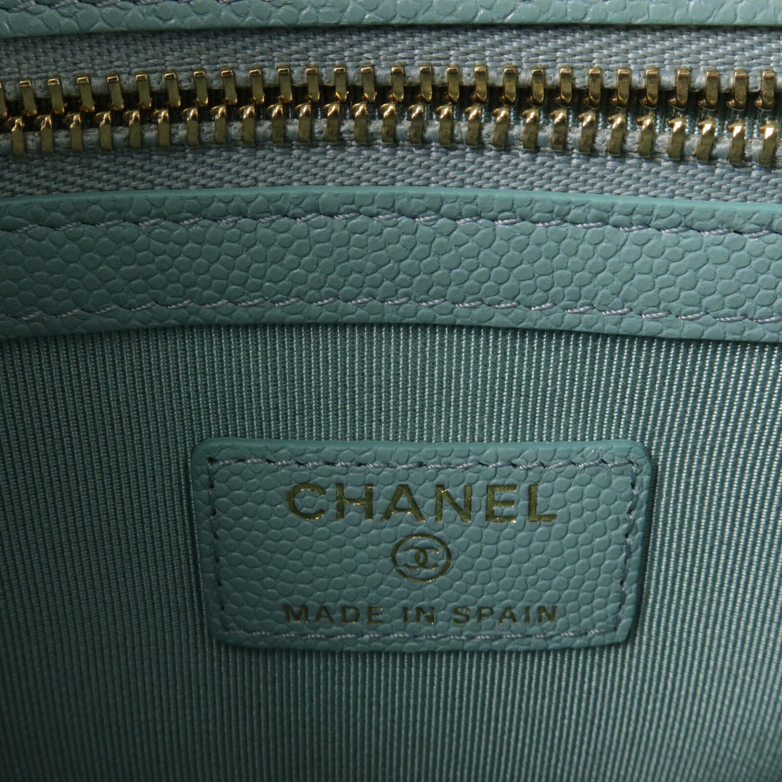 CHANEL 牛皮皮革Pouch手提包