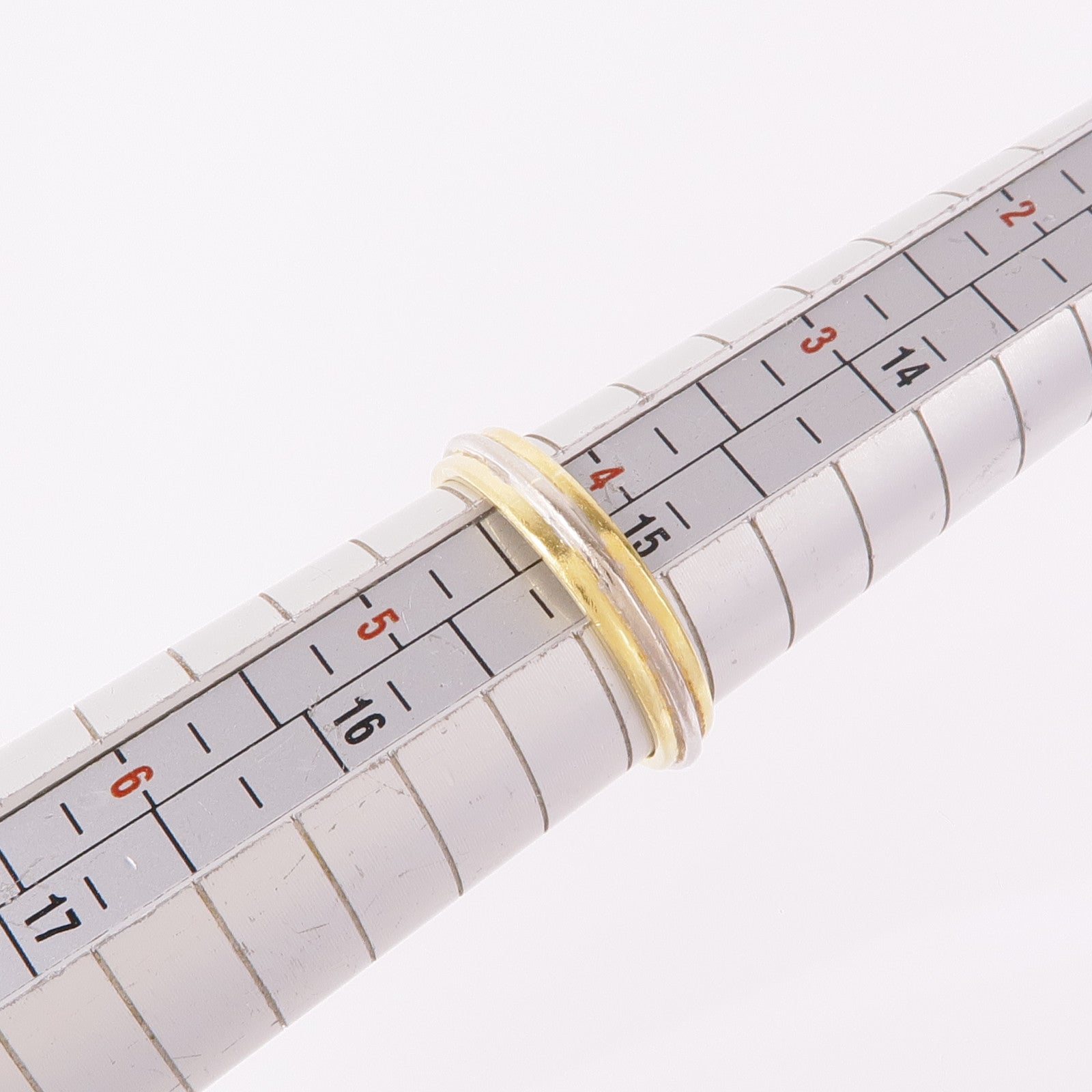 JEWELRY 【激減優惠】18K黃金/白金Diamond Ring鑽石戒指US#4.25