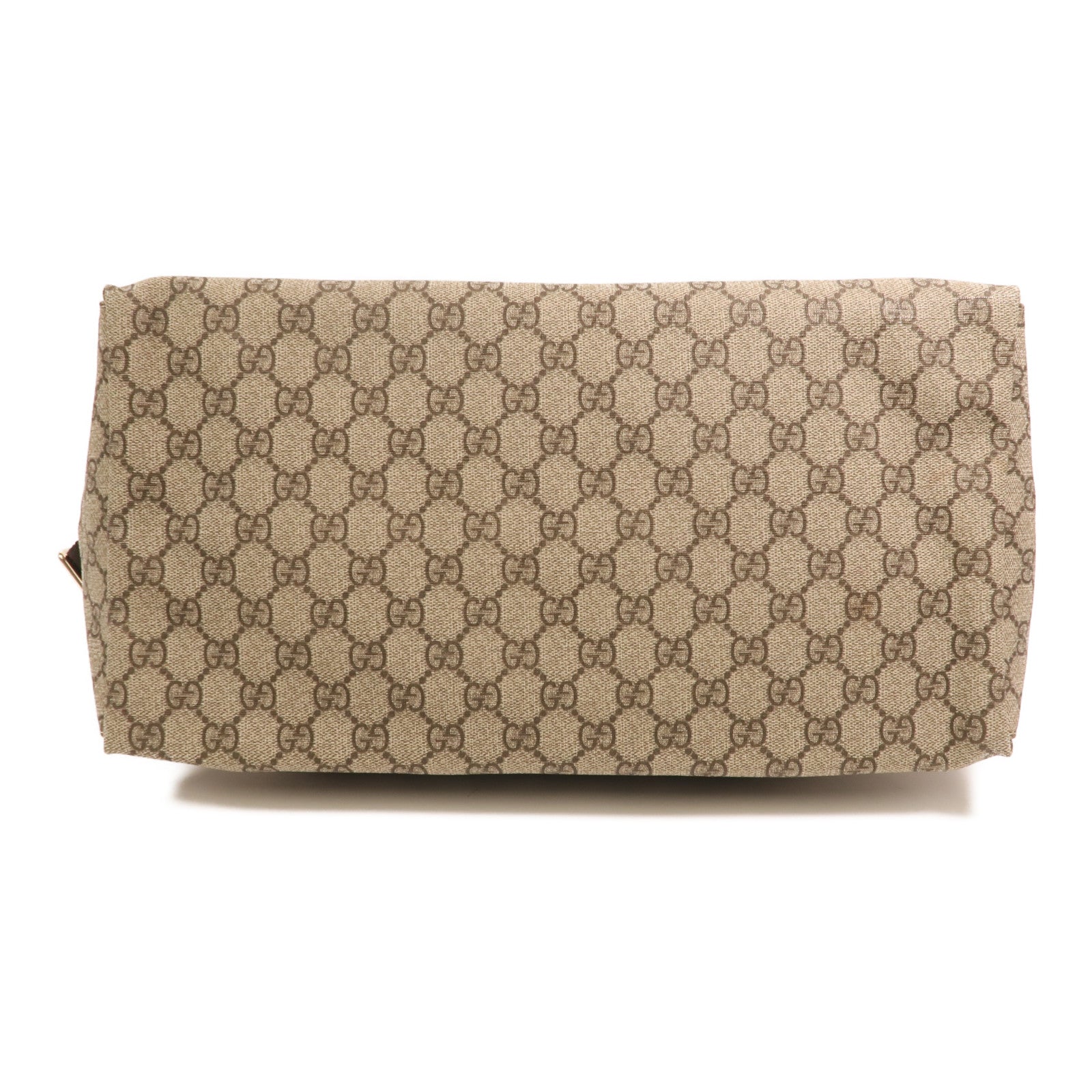 GUCCI 塗層帆布Shoulder Bag金扣肩背袋