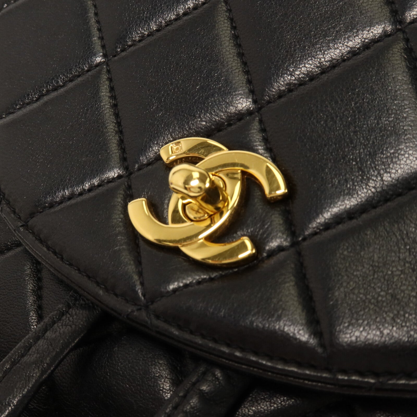 CHANEL 羊皮皮革Vintage Backpack鏈帶背包