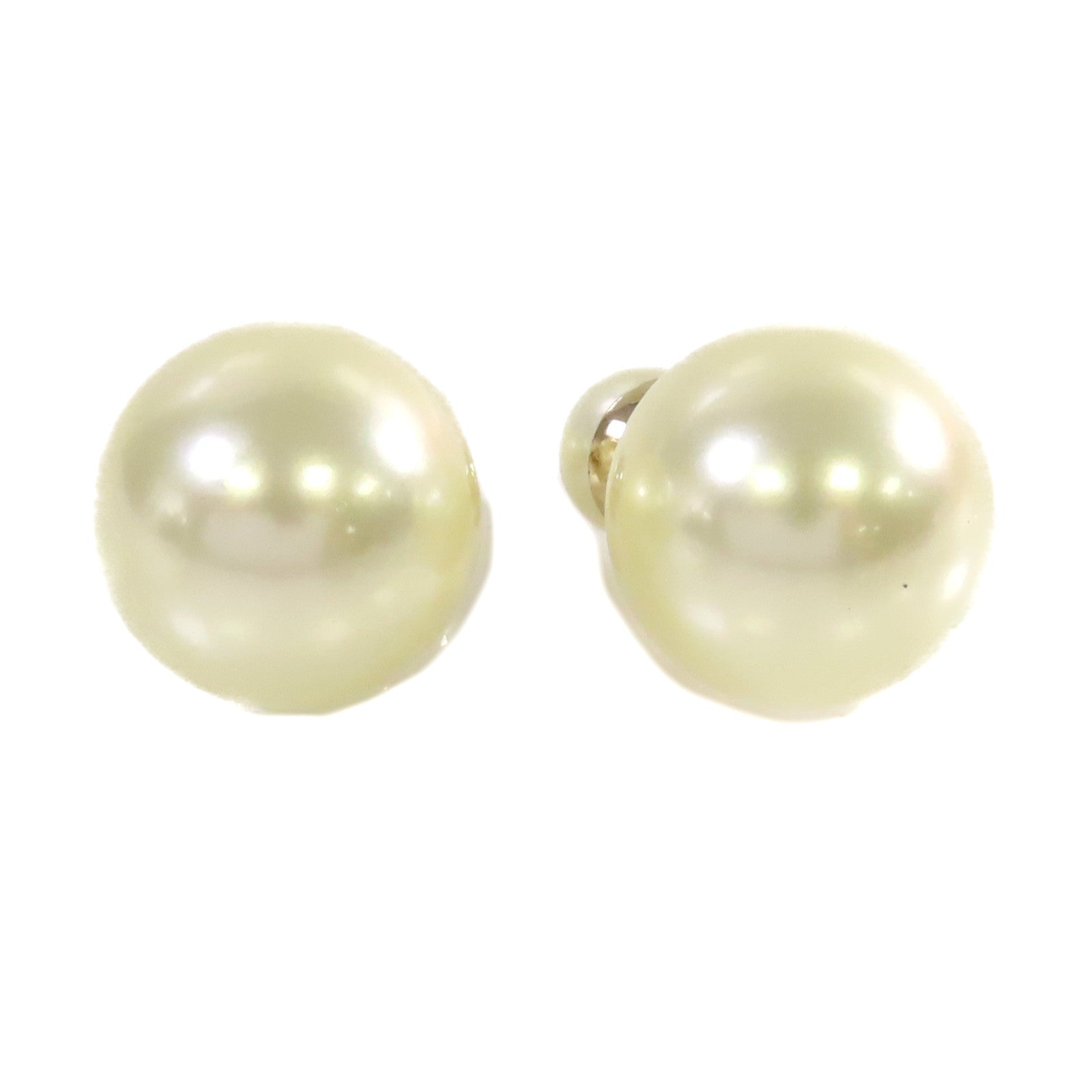 Dior 仿珍珠Earrings耳環珍珠色