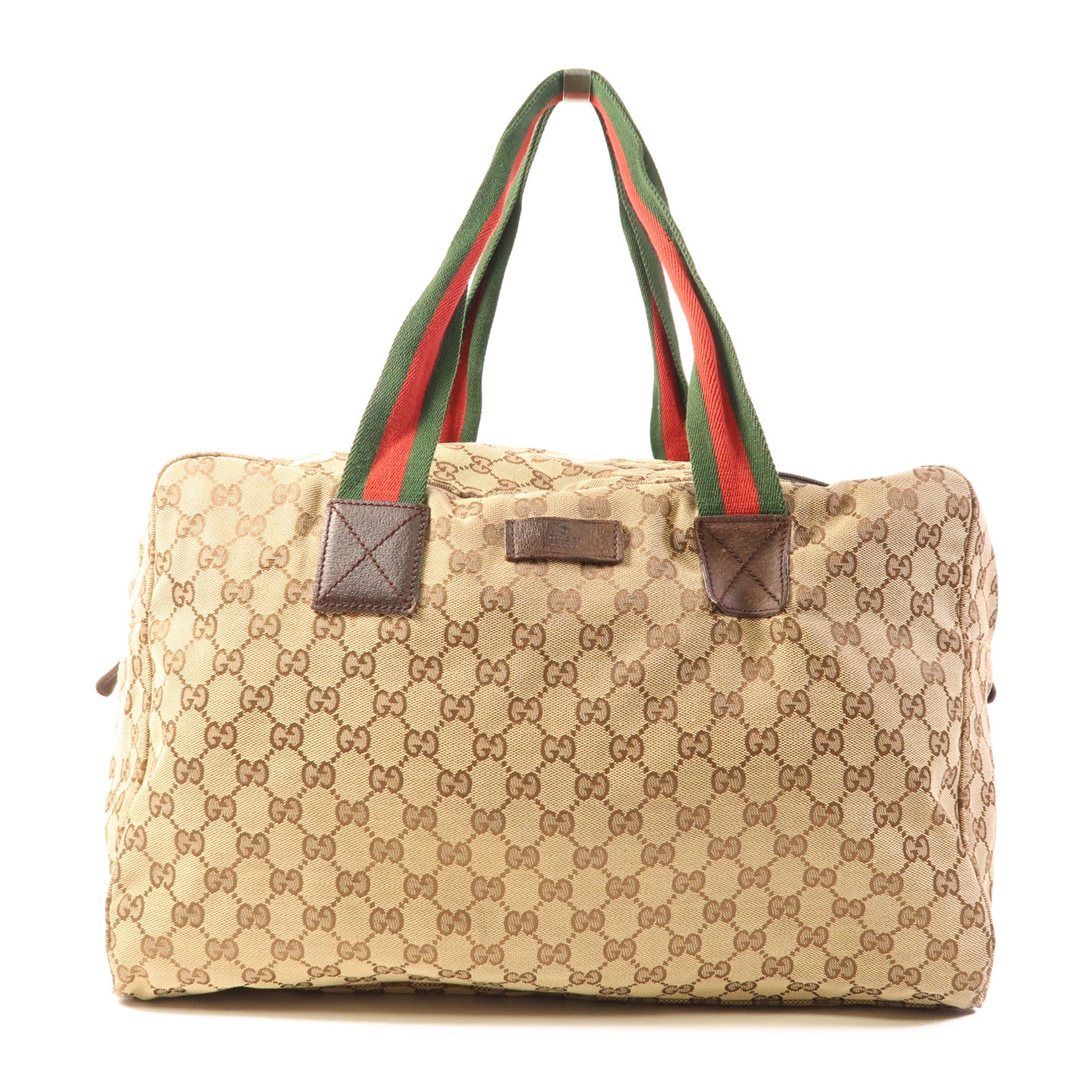 GUCCI 帆布Boston Bag肩背袋