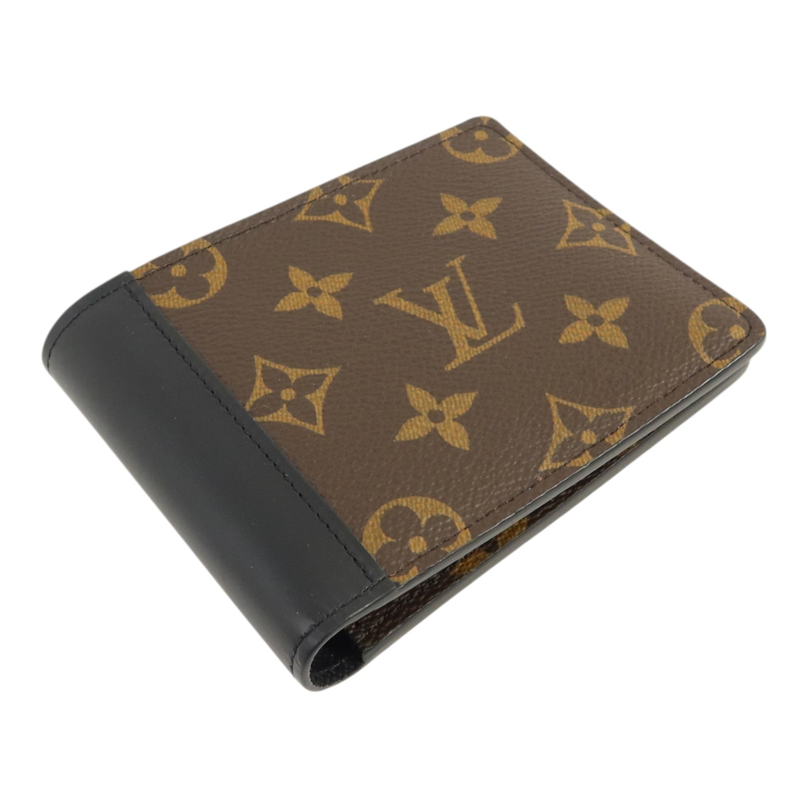 LOUIS VUITTON Monogram Macassar Multiple Wallet錢包