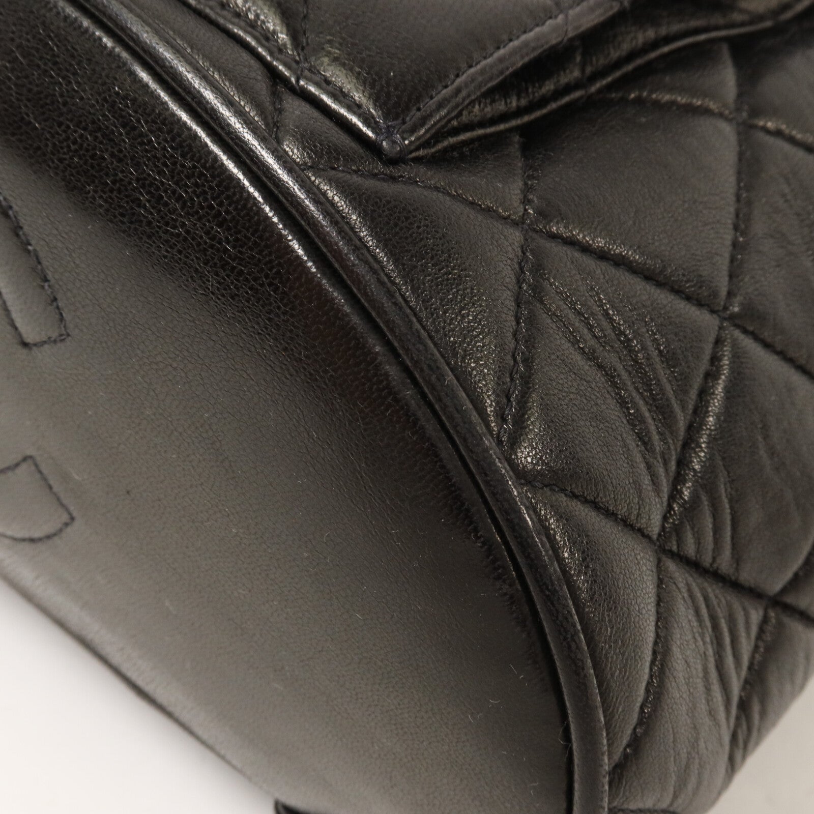CHANEL 羊皮皮革Vintage Backpack鏈帶背包