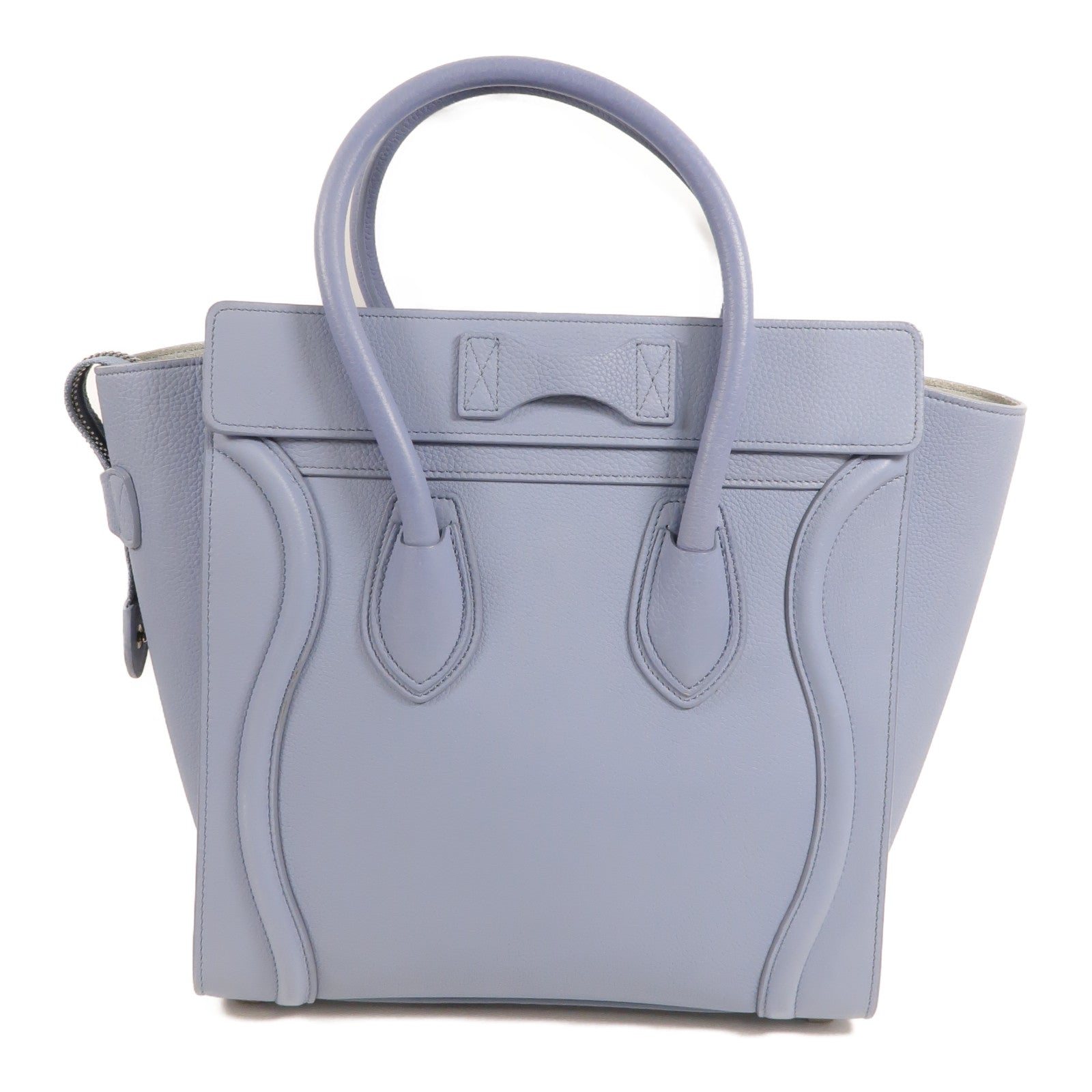CELINE 牛皮皮革Micro Luggage手挽袋