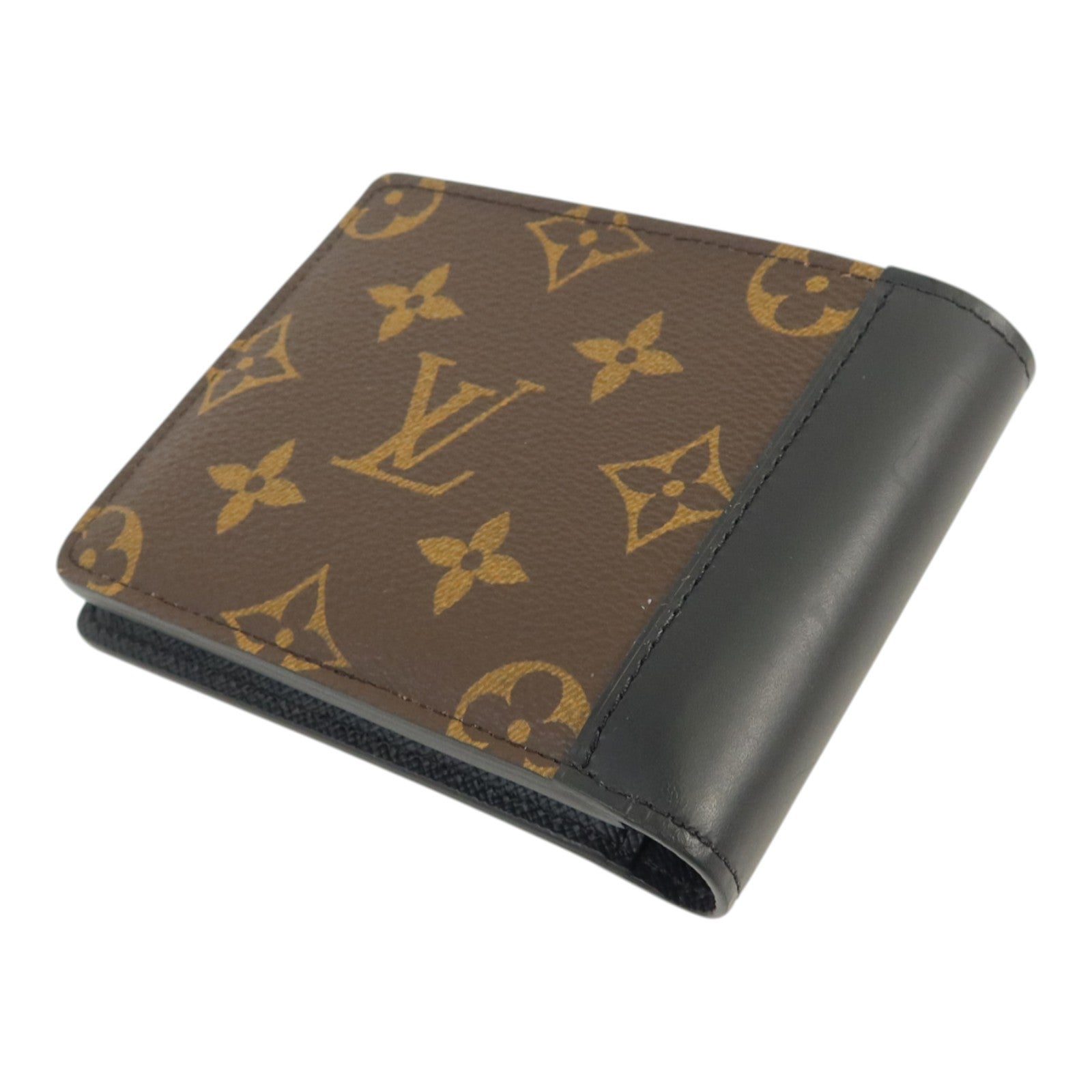 LOUIS VUITTON Monogram Macassar Multiple Wallet錢包