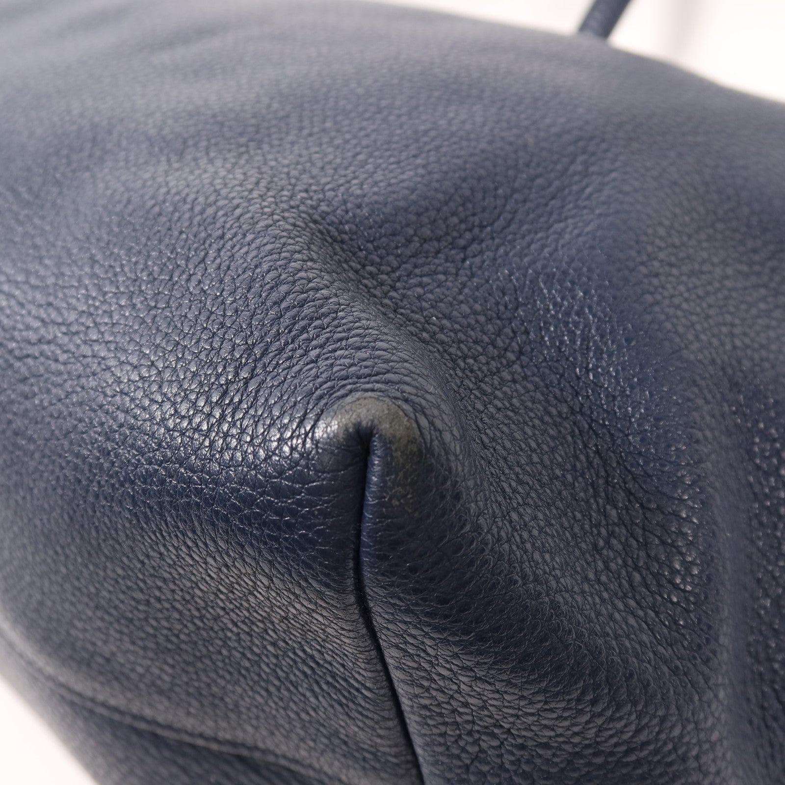 PRADA 牛皮皮革Tote Bag銀扣手挽袋