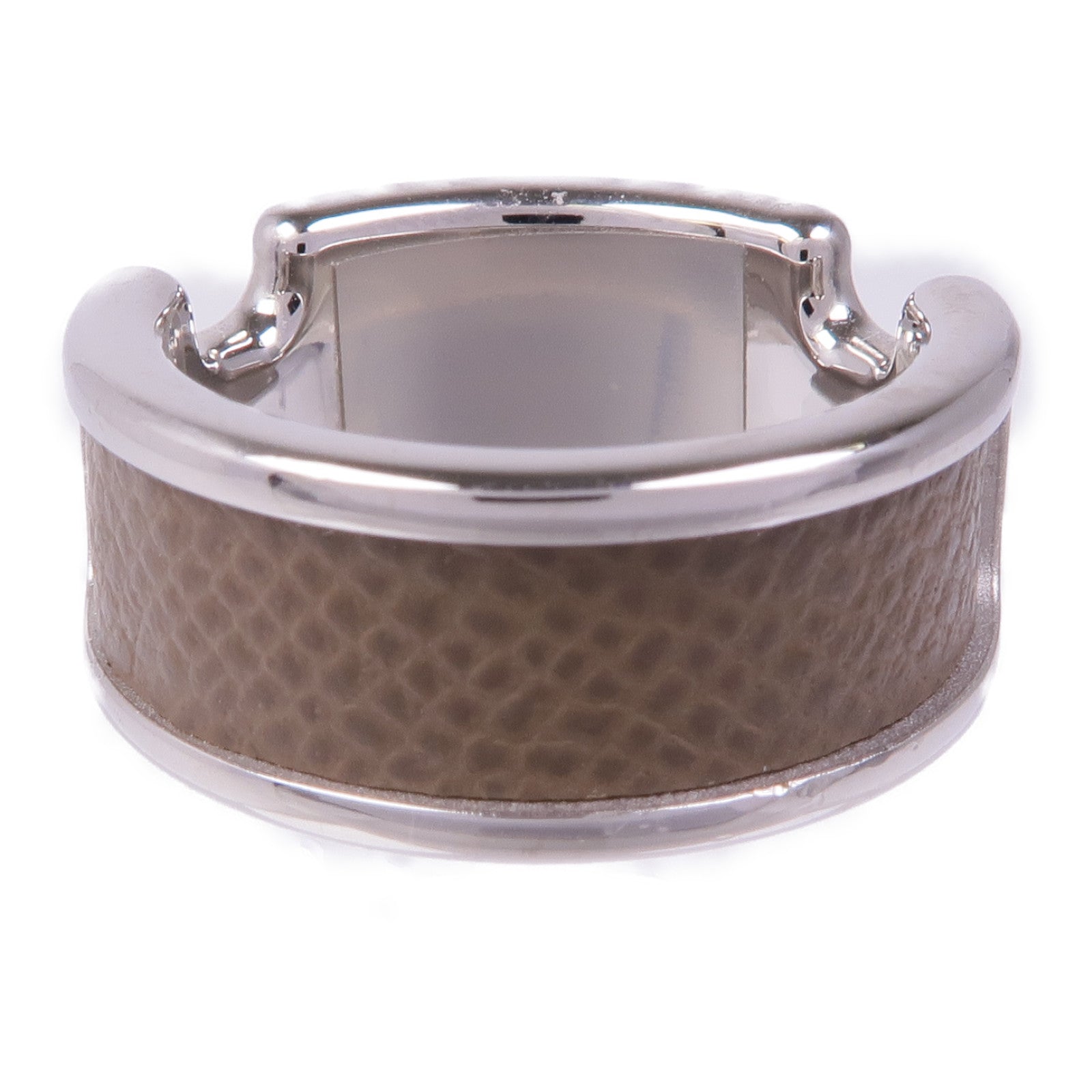 HERMES 金屬Olympe Ring戒指Etoupe