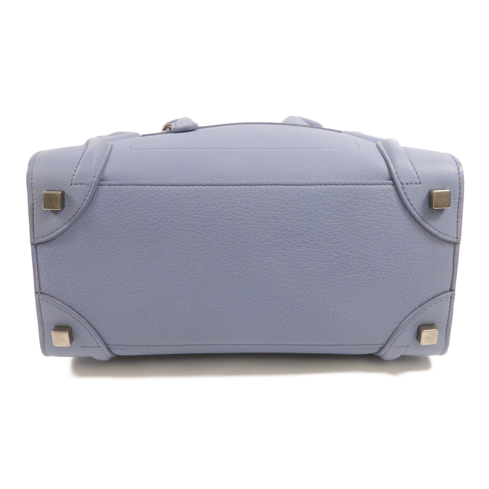CELINE 牛皮皮革Micro Luggage手挽袋
