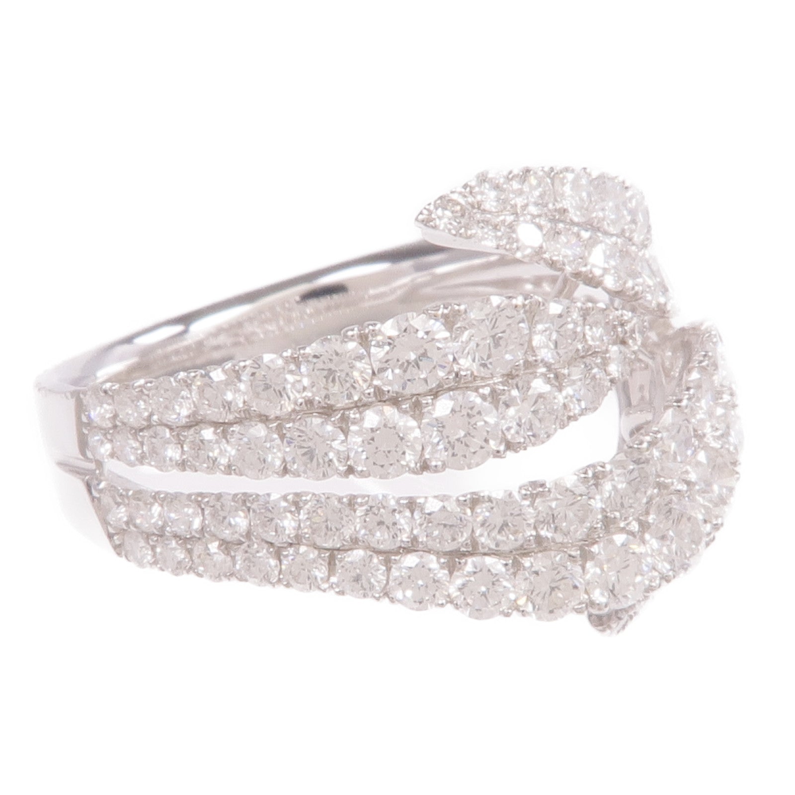 JEWELRY 【激減優惠】18K白金Diamond Ring鑽石戒指US#7.75