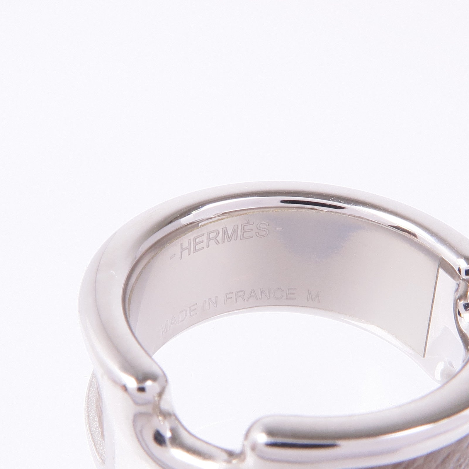 HERMES 金屬Olympe Ring戒指Etoupe