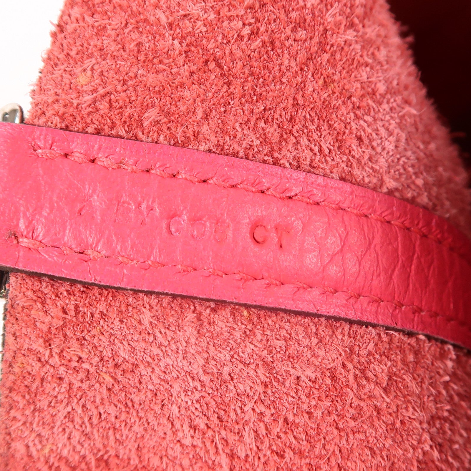 HERMES Clemence皮革Picotin PM手挽袋Rose Mexico