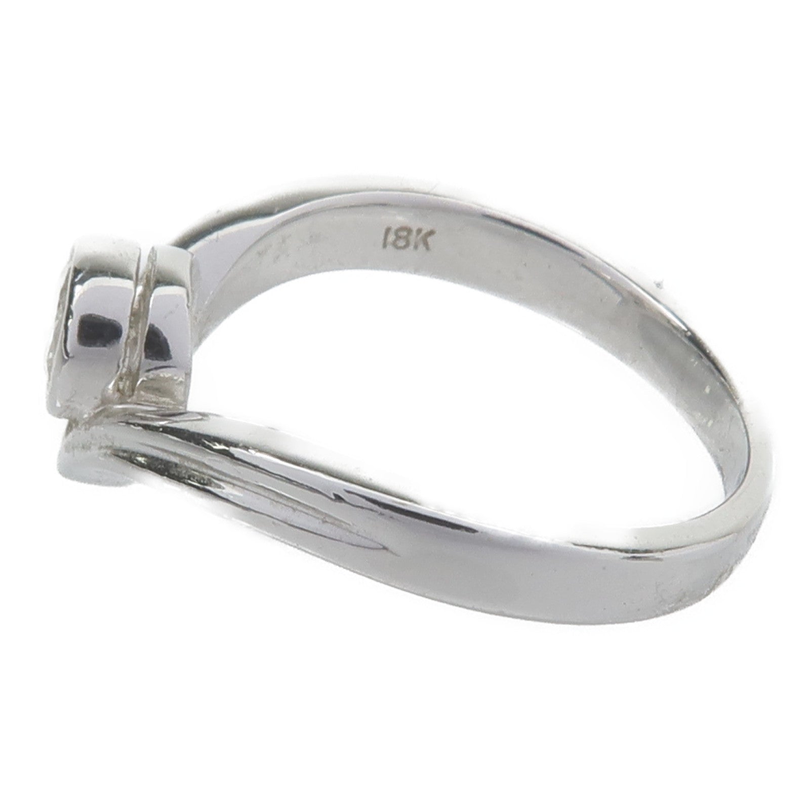 JEWELRY 18K白金Diamond Ring鑽石戒指US#4