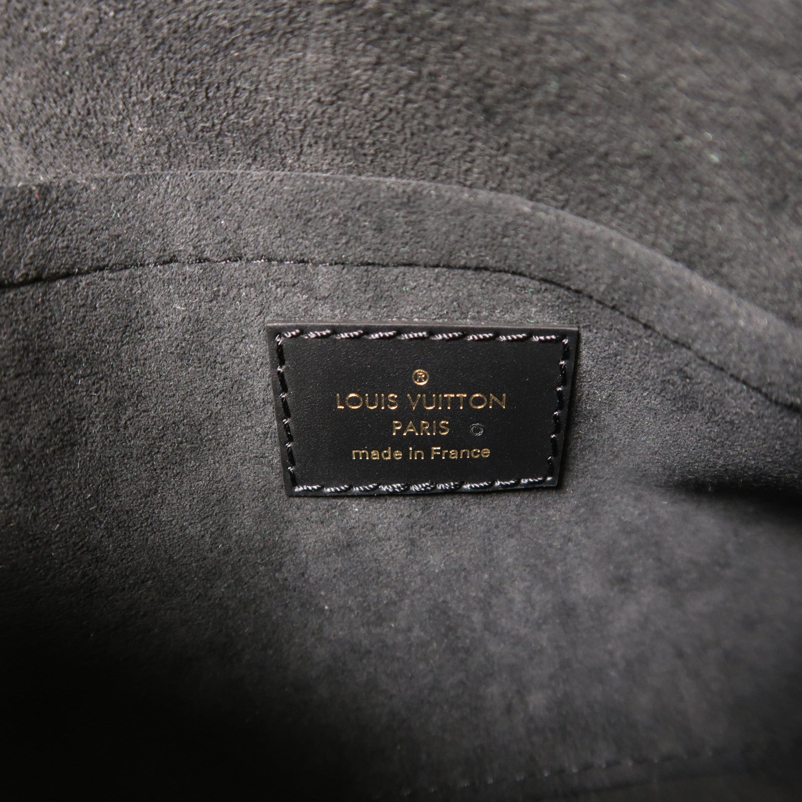 LOUIS VUITTON Monogram Jacquard Velvet Papillon金扣肩背袋綠色