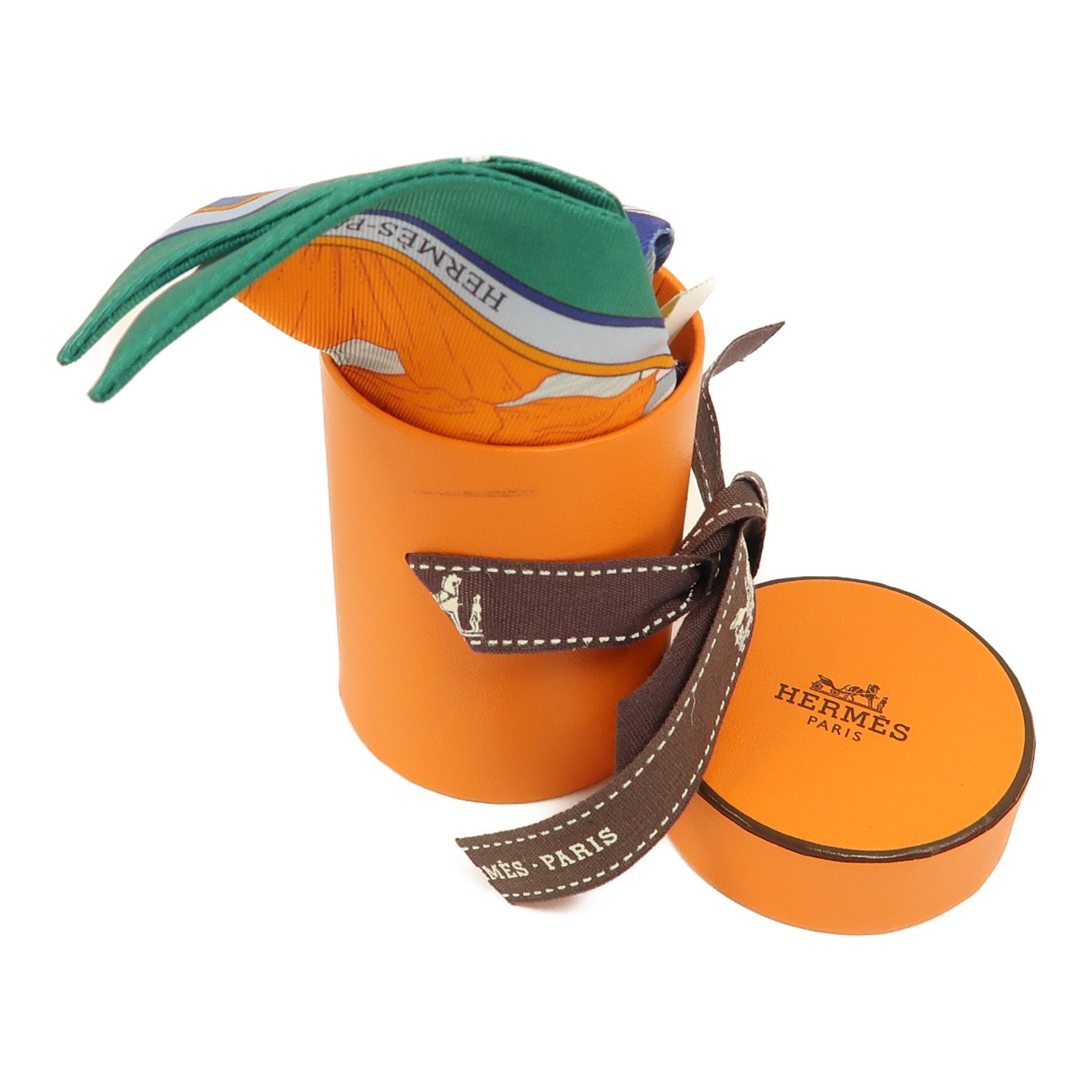 HERMES 絲質Twilly絲巾