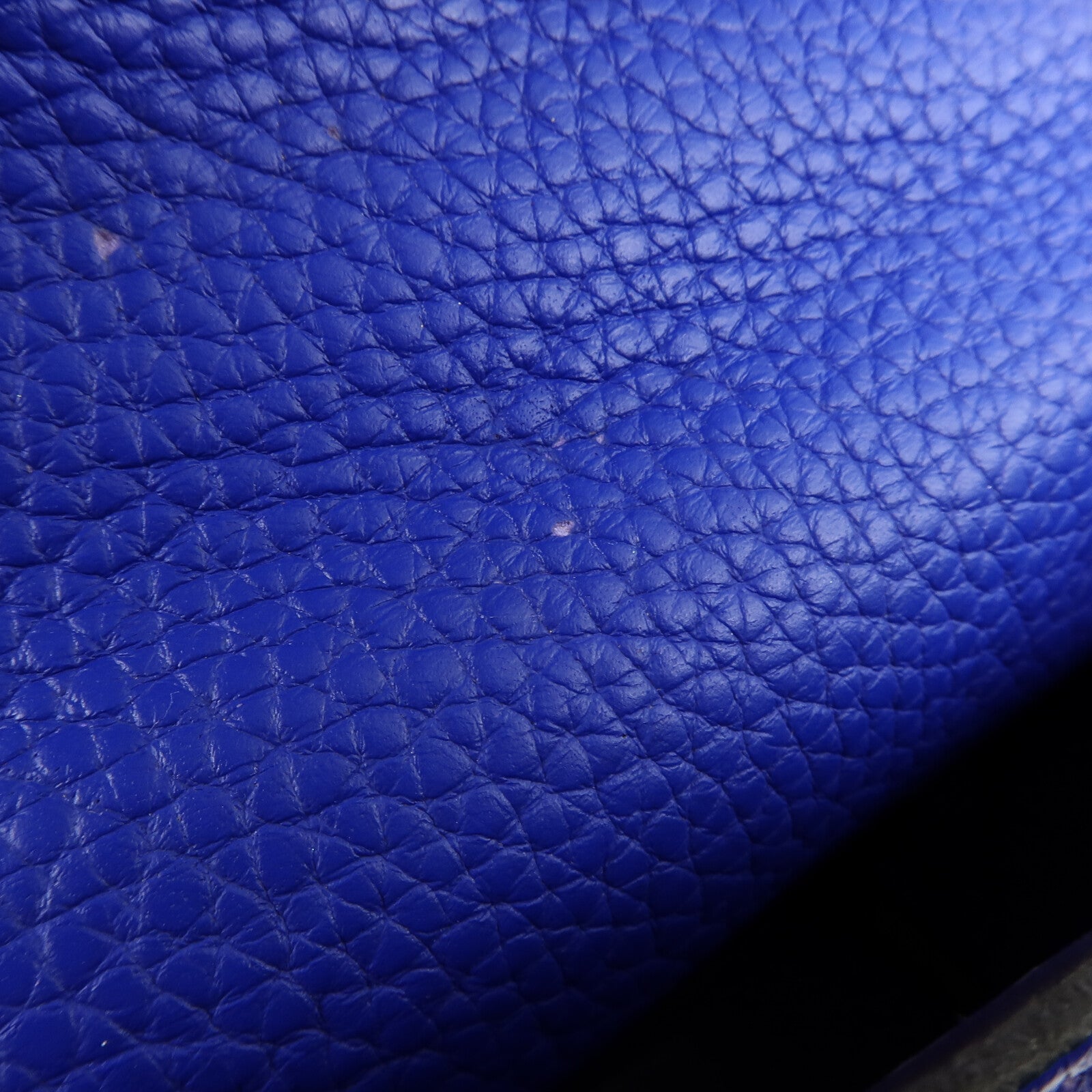 HERMES Togo皮革Kelly 28手挽肩背兩用袋Electric Blue