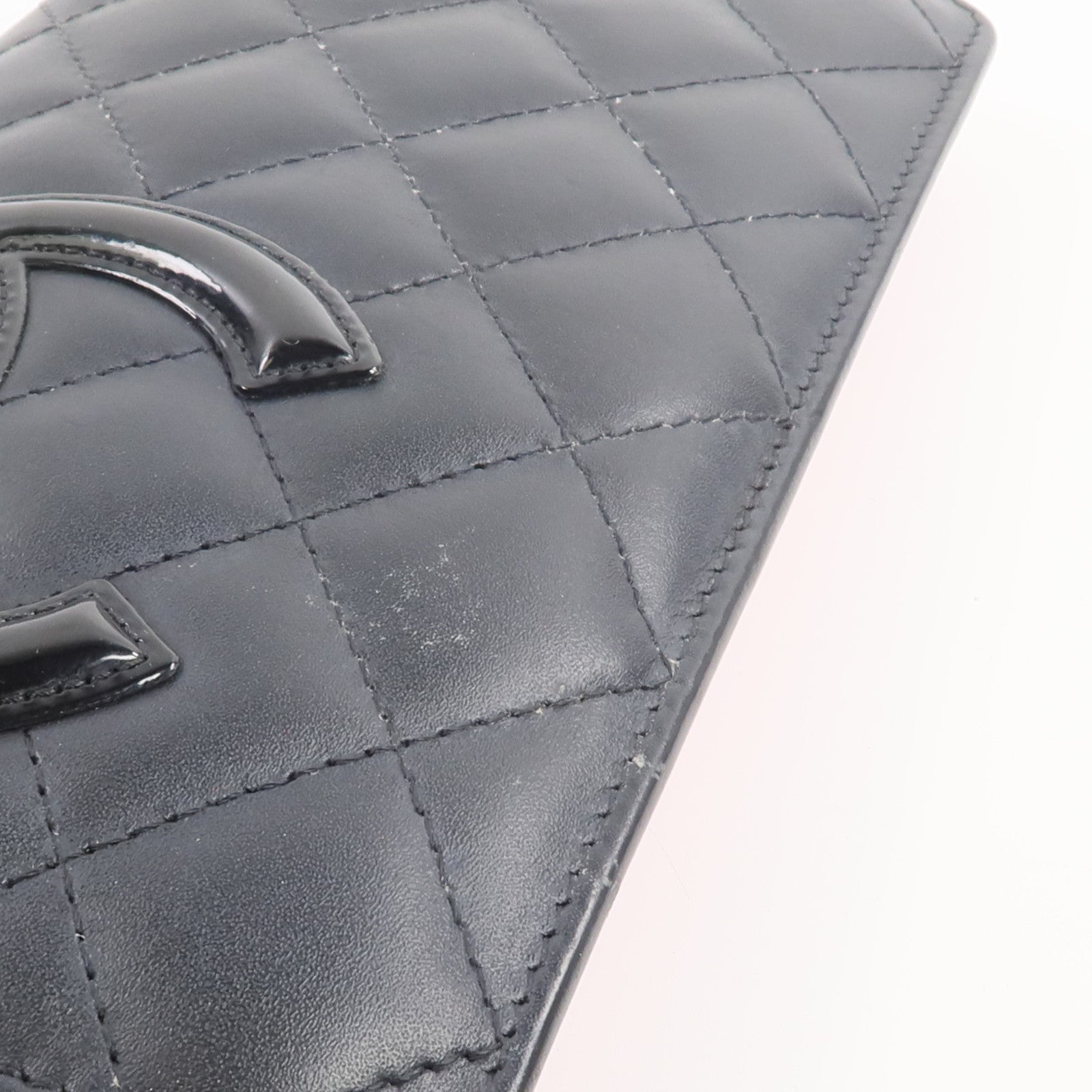 CHANEL 牛皮皮革Cambon Long Wallet長錢包