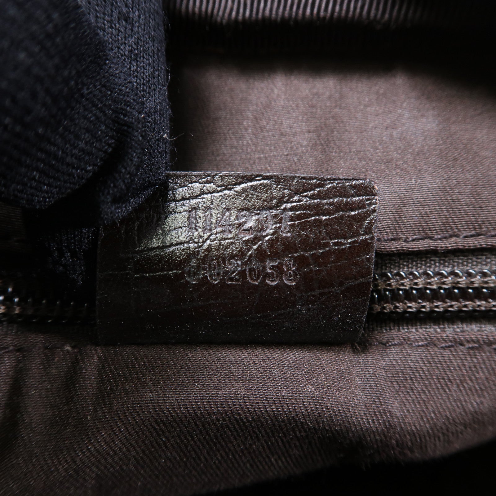 GUCCI 塗層帆布Supreme Crossbody Shoulder Bag銀扣肩背袋啡色