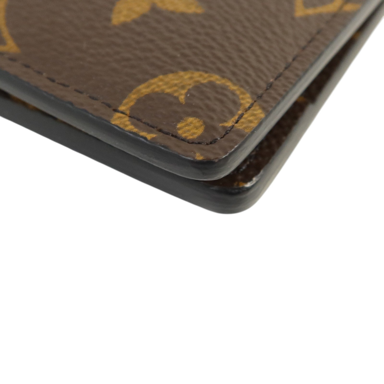 LOUIS VUITTON Monogram Macassar Multiple Wallet錢包