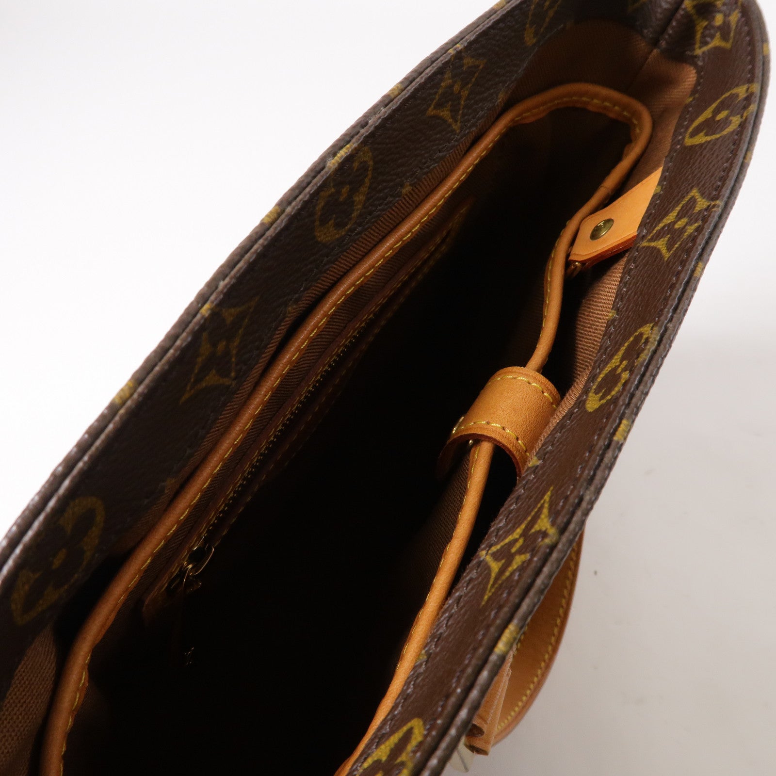 LOUIS VUITTON Monogram Vavin PM金扣手挽袋啡色