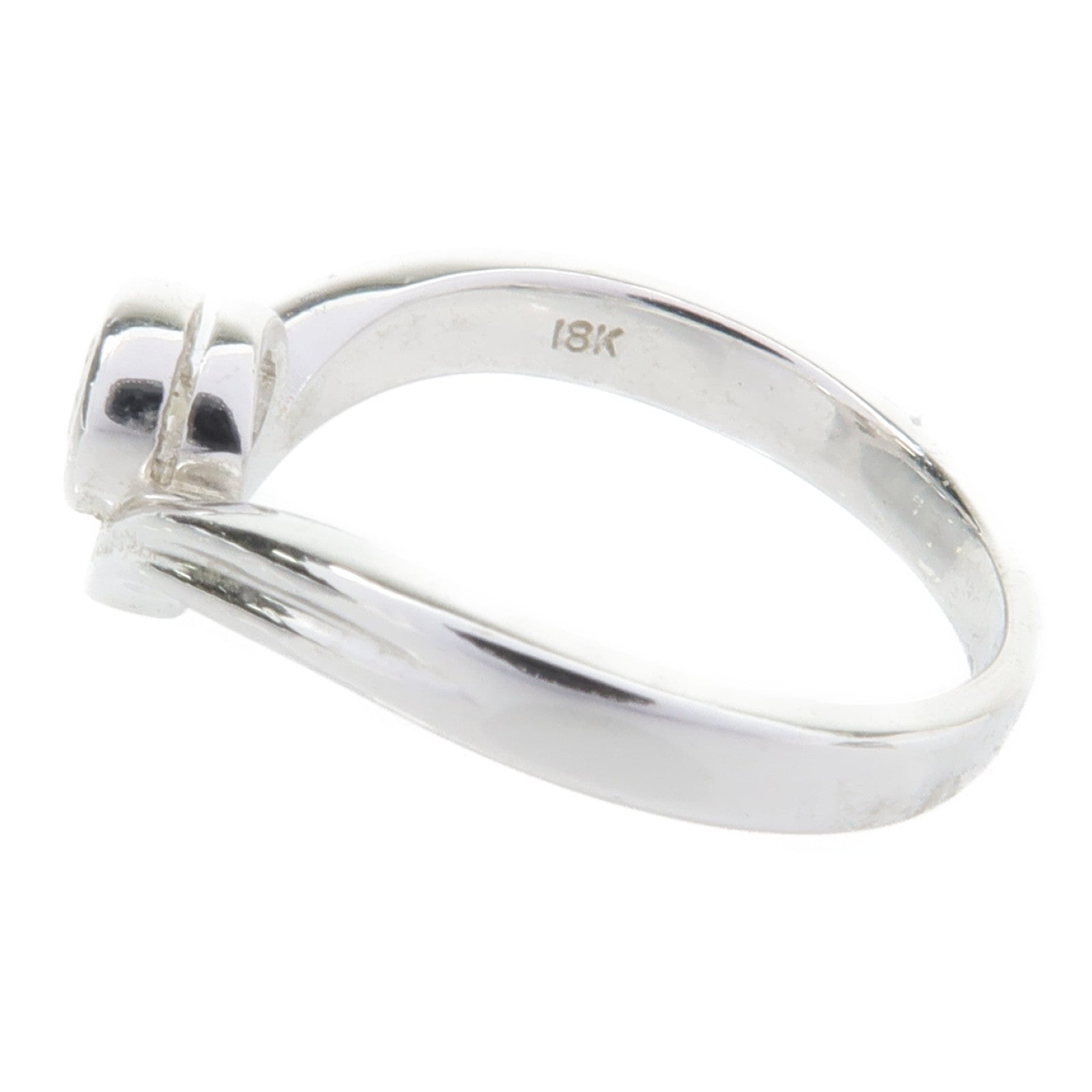 JEWELRY 18K白金Diamond Ring鑽石戒指US#4