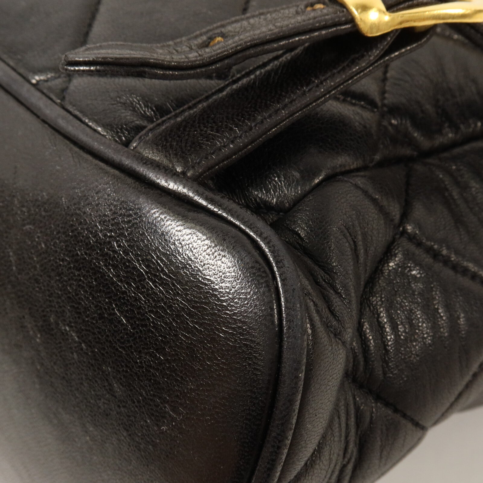 CHANEL 羊皮皮革Vintage Backpack鏈帶背包