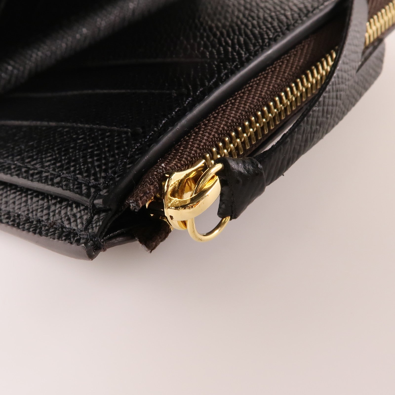LOUIS VUITTON Monogram/Monogram Reverse Victorine Wallet金扣錢包棕色