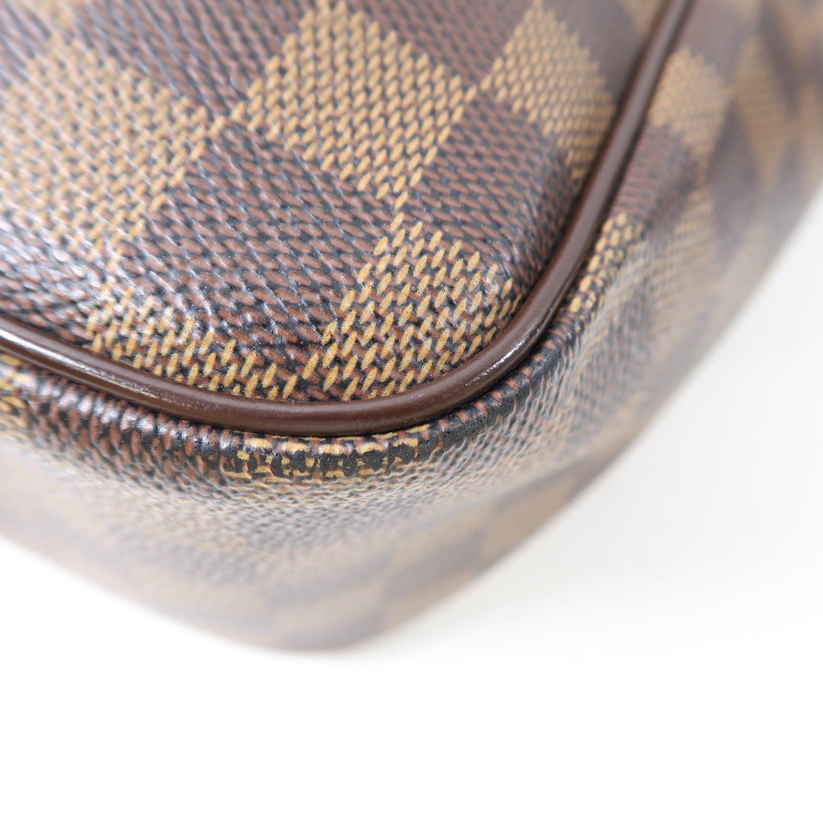 LOUIS VUITTON Monogram Olaf金扣肩背袋棕色