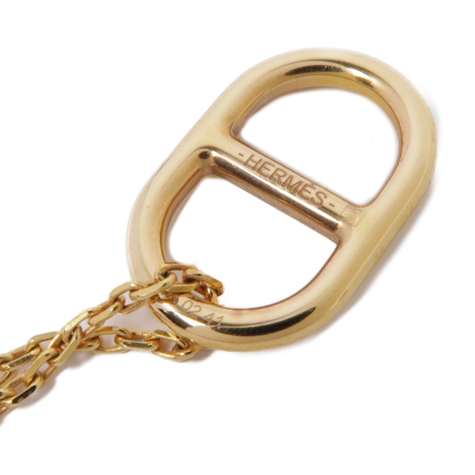 HERMES 金屬O'Maillon Pendant項鍊