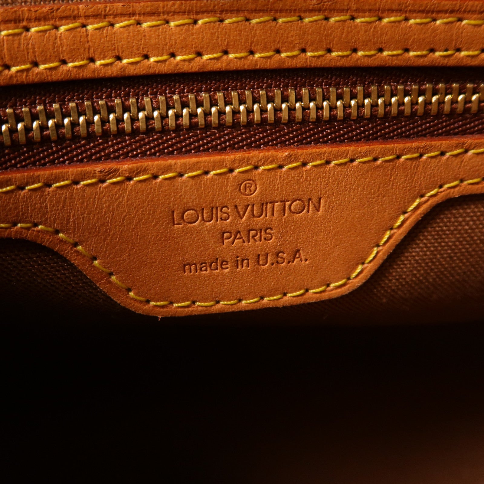 LOUIS VUITTON Monogram Vavin PM金扣手挽袋啡色