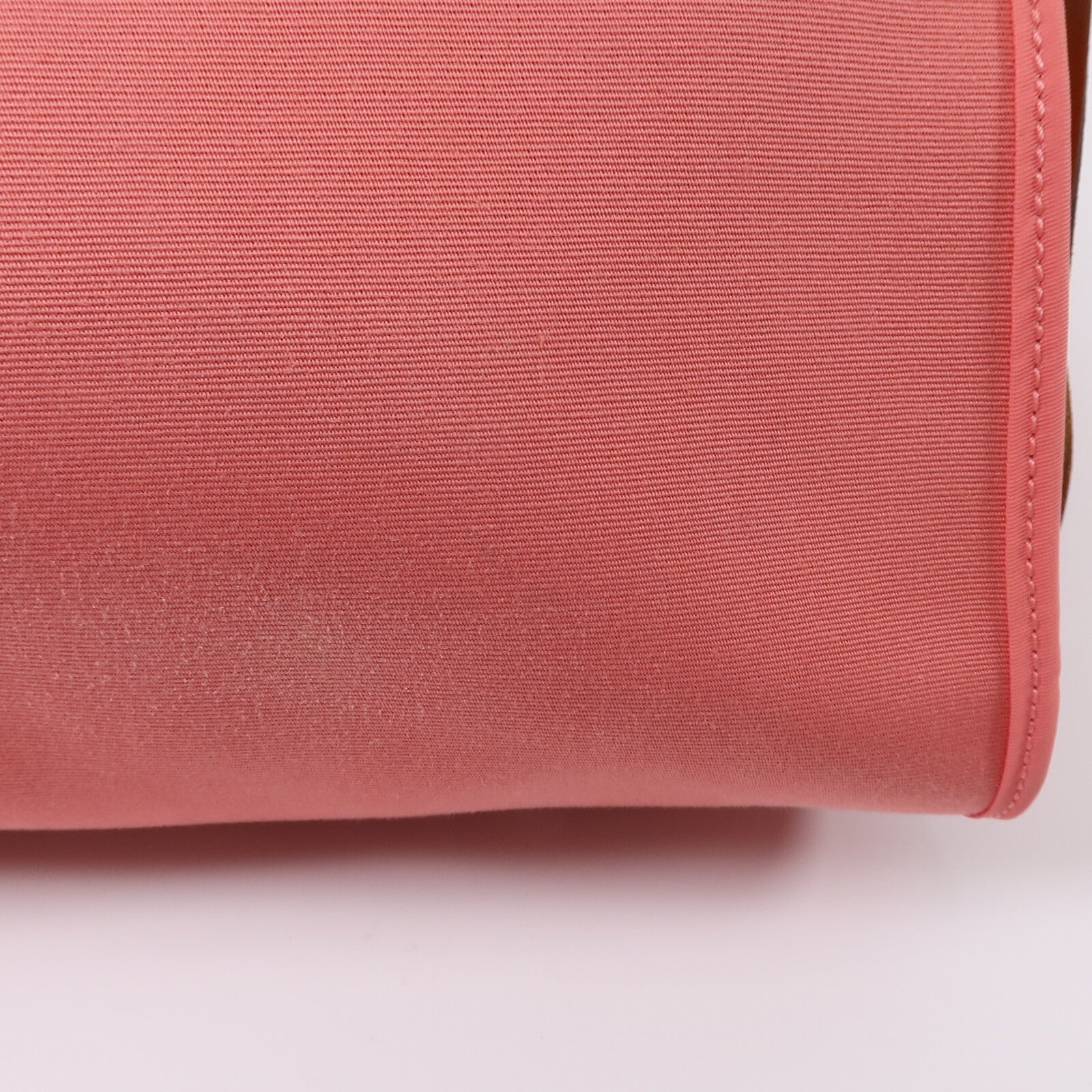 HERMES 帆布Herbag PM手挽肩背兩用袋Rose Azalee