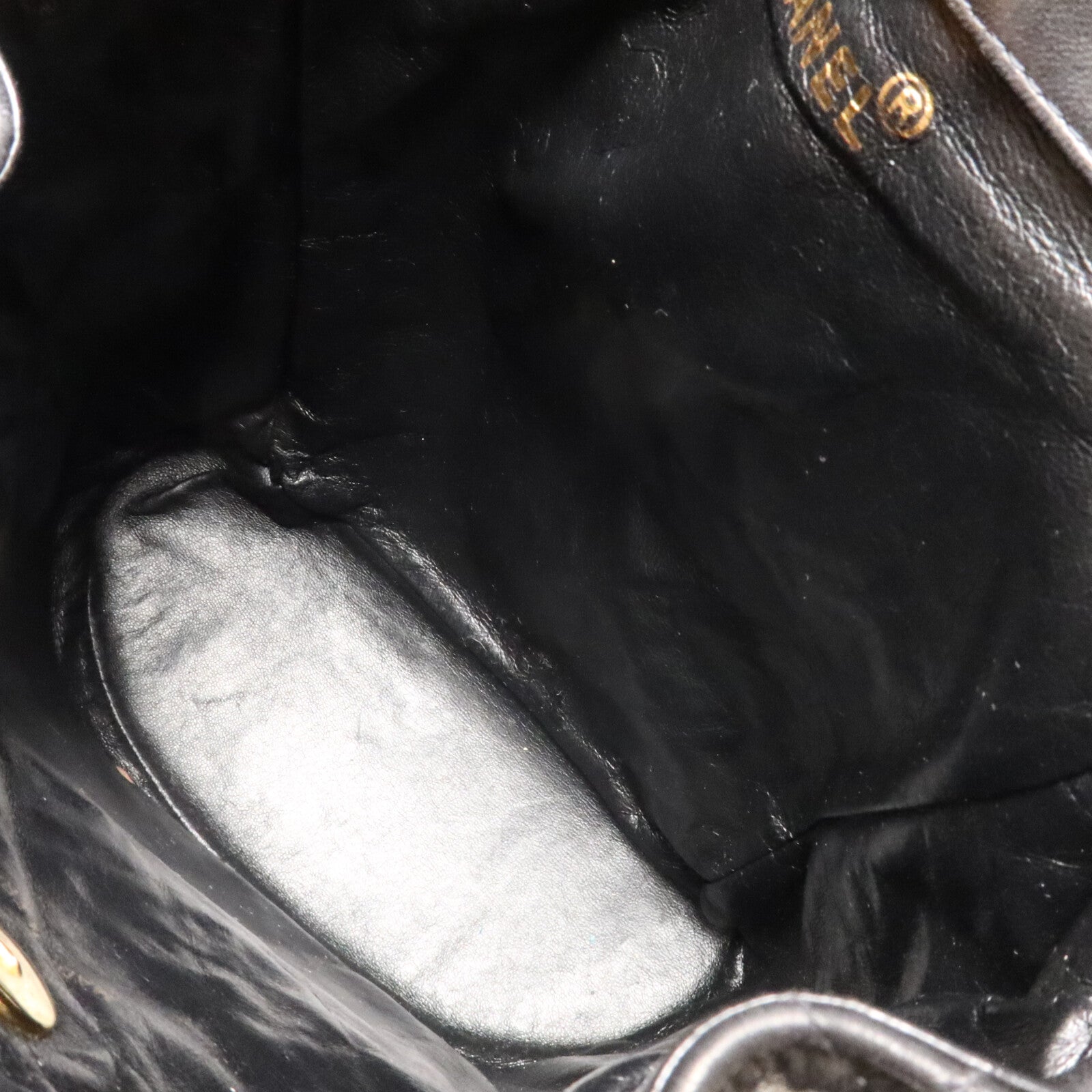 CHANEL 羊皮皮革Vintage Backpack鏈帶背包