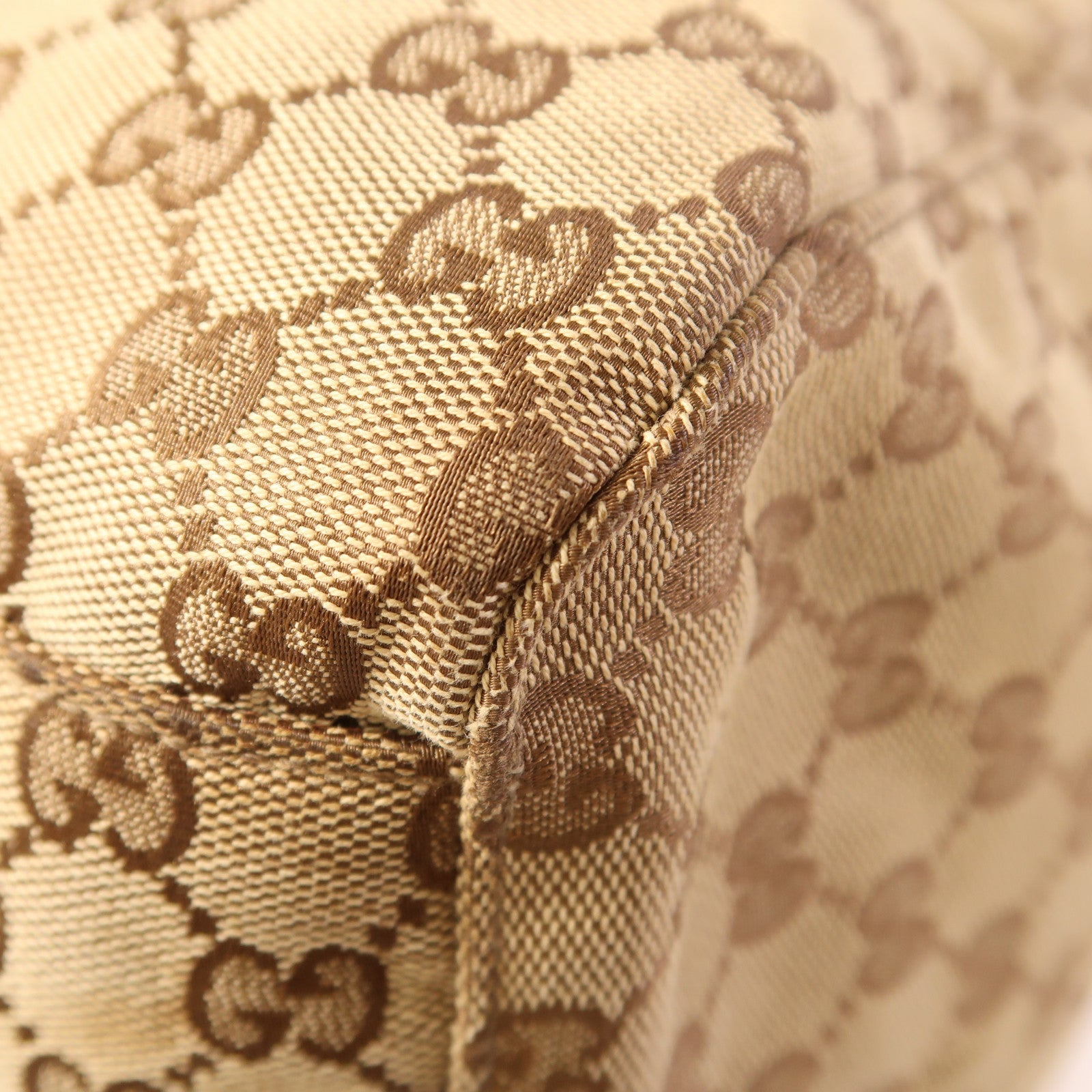 GUCCI 帆布Boston Bag肩背袋