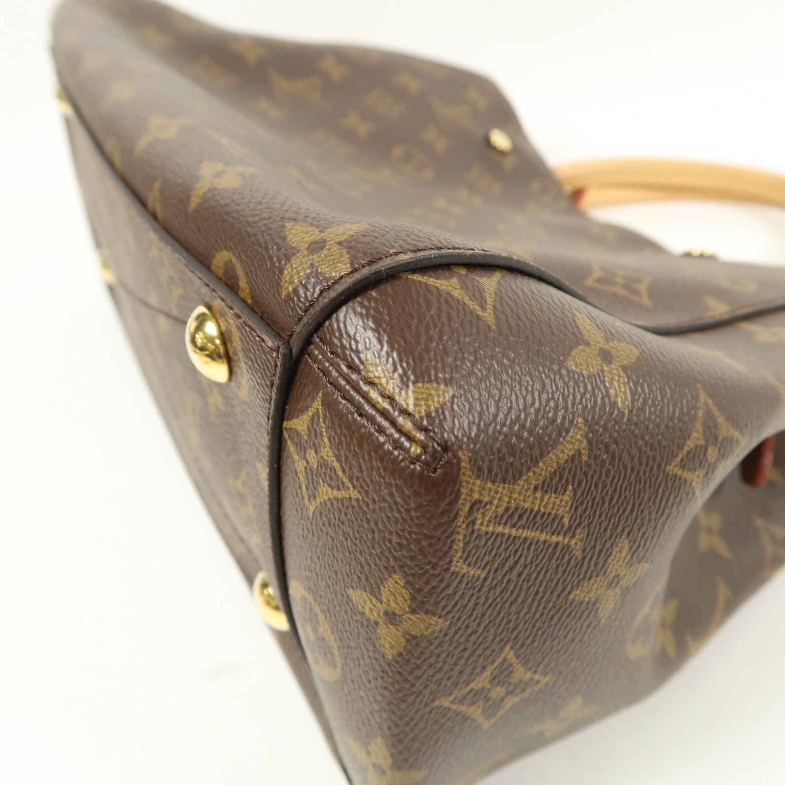 LOUIS VUITTON Monogram Montaigne MM金扣手挽肩背兩用袋