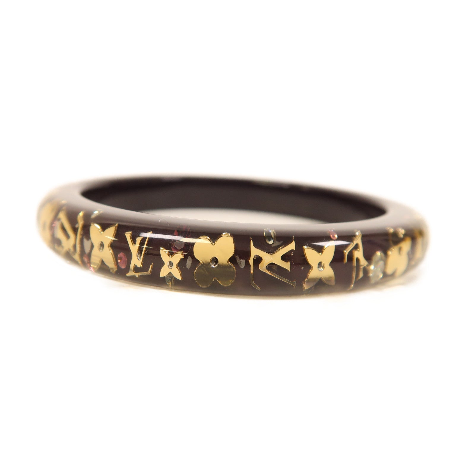LOUIS VUITTON PVC Bangle手鐲啡色
