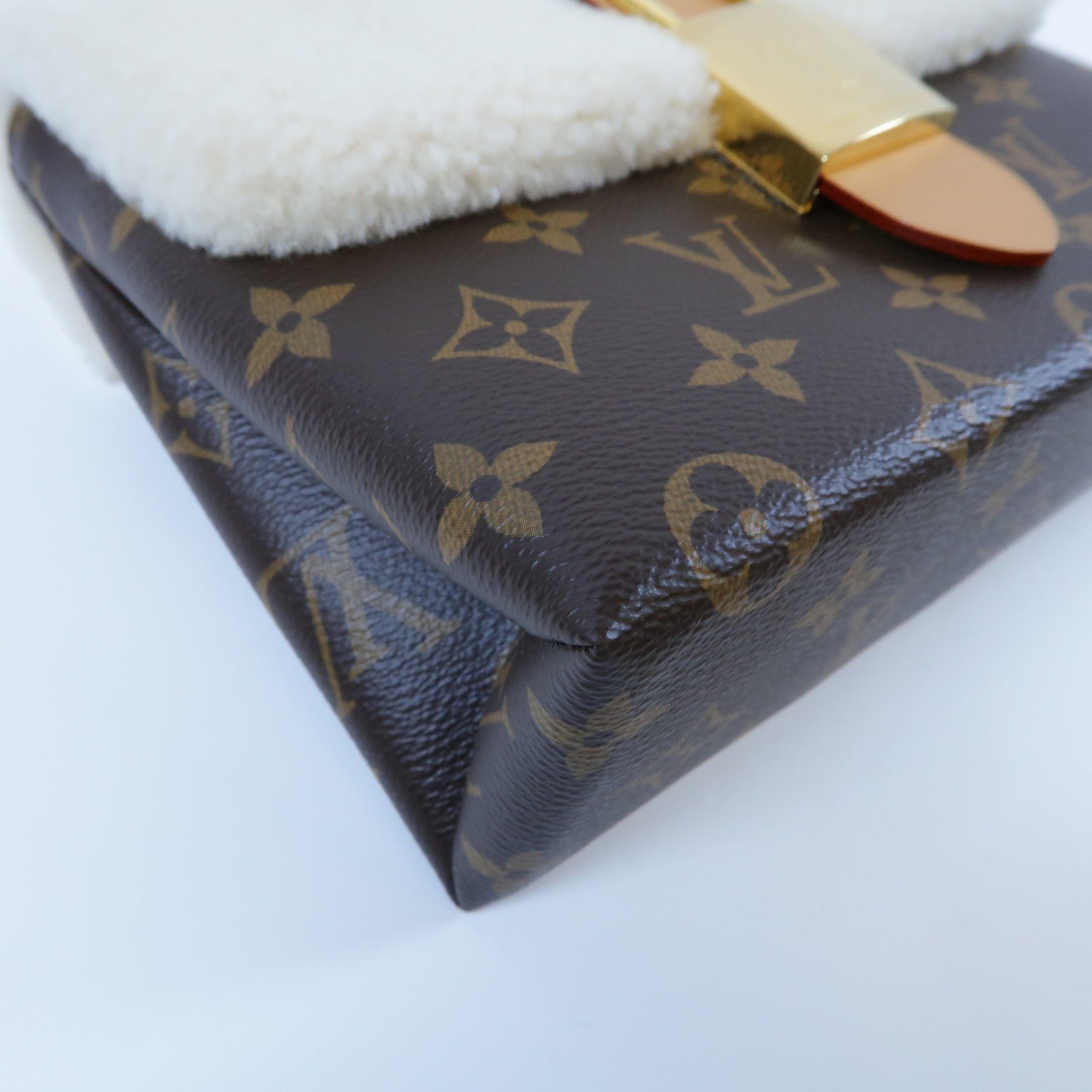 LOUIS VUITTON **【激減優惠】Monogram Locky BB金扣手挽肩背兩用袋啡色