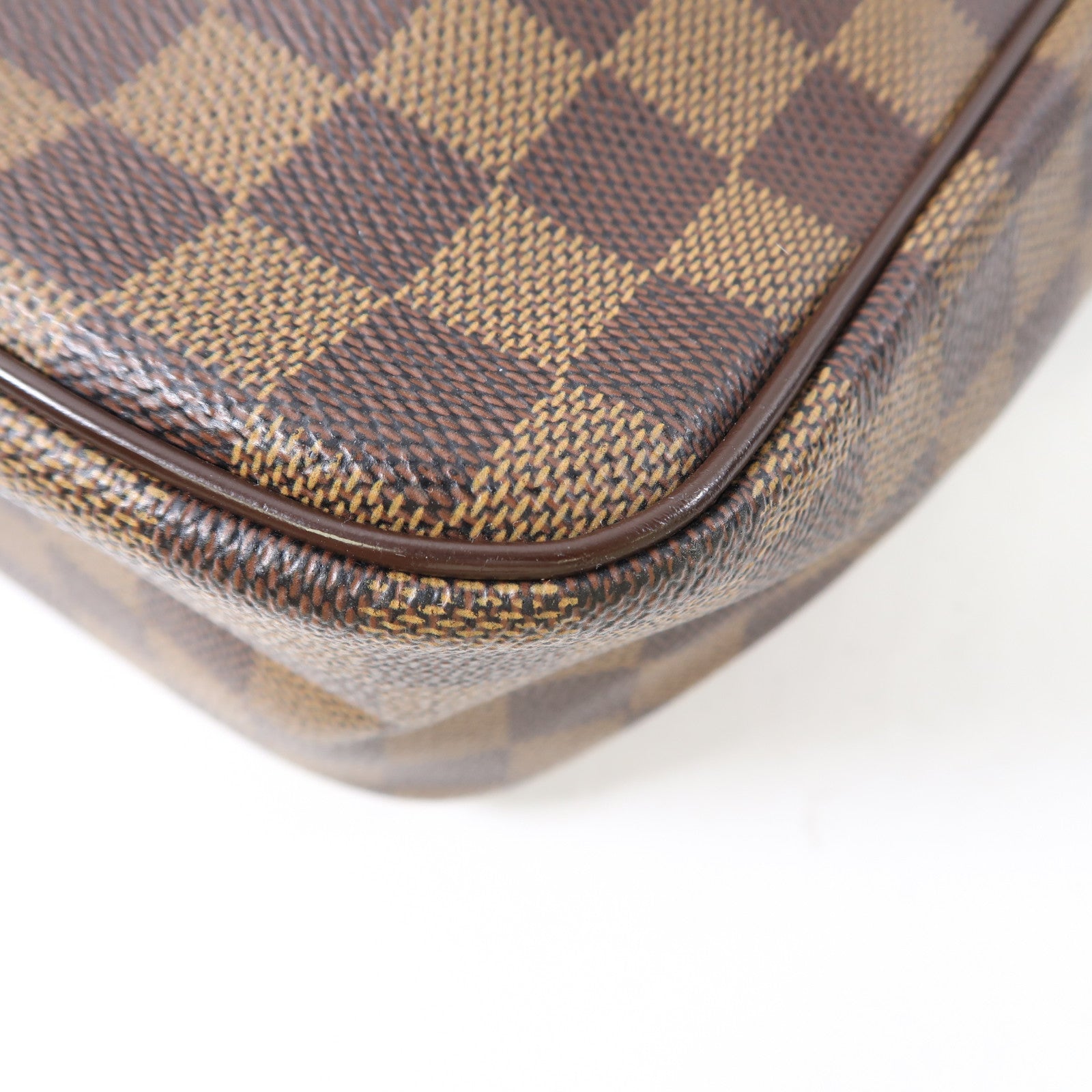 LOUIS VUITTON Monogram Olaf金扣肩背袋棕色