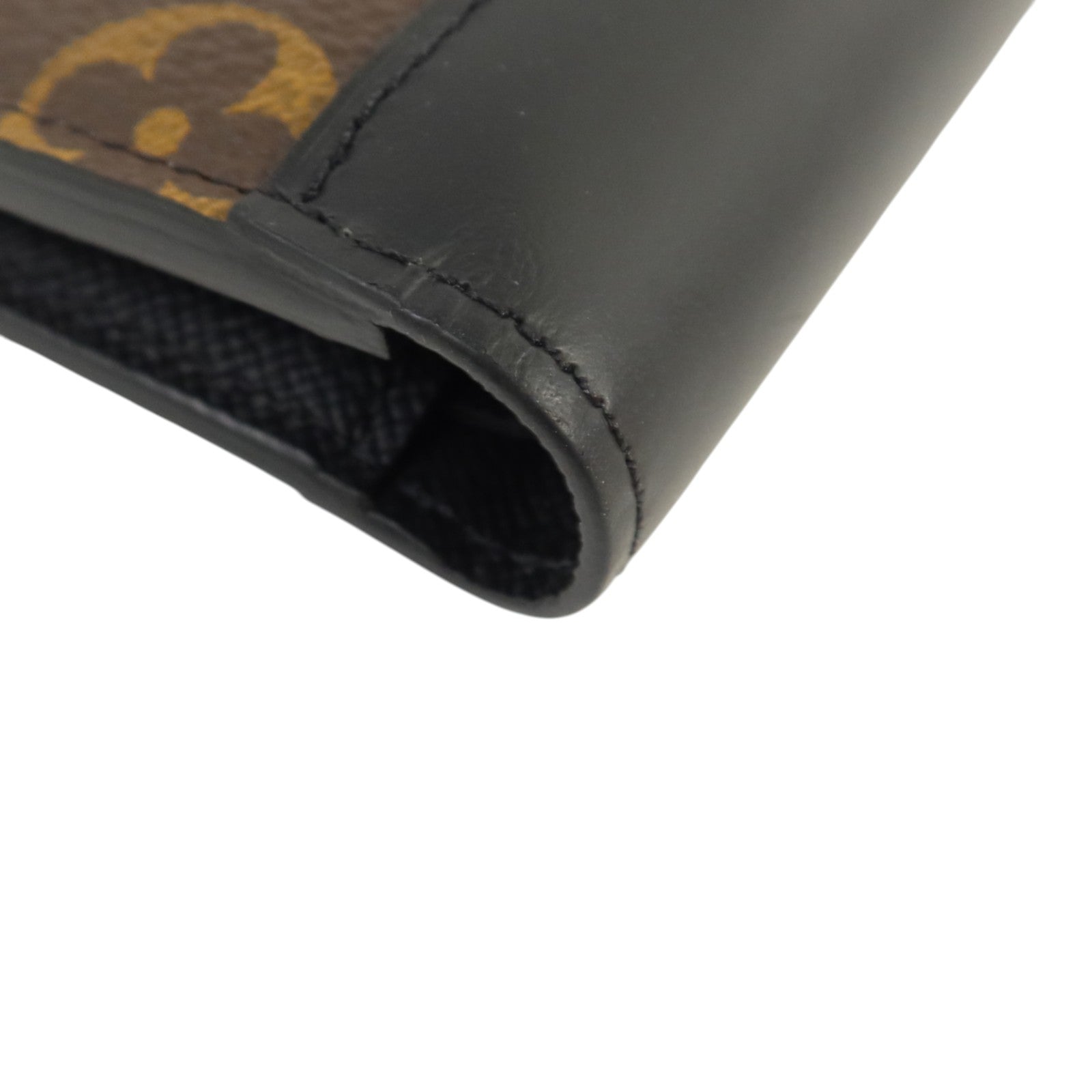 LOUIS VUITTON Monogram Macassar Multiple Wallet錢包