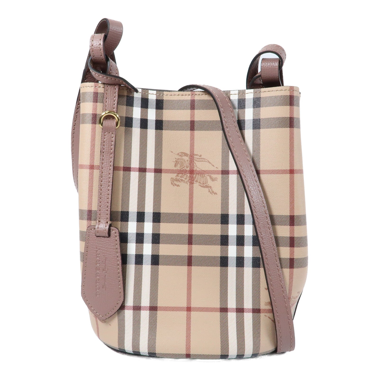 BURBERRY PVC Haymarket肩背袋