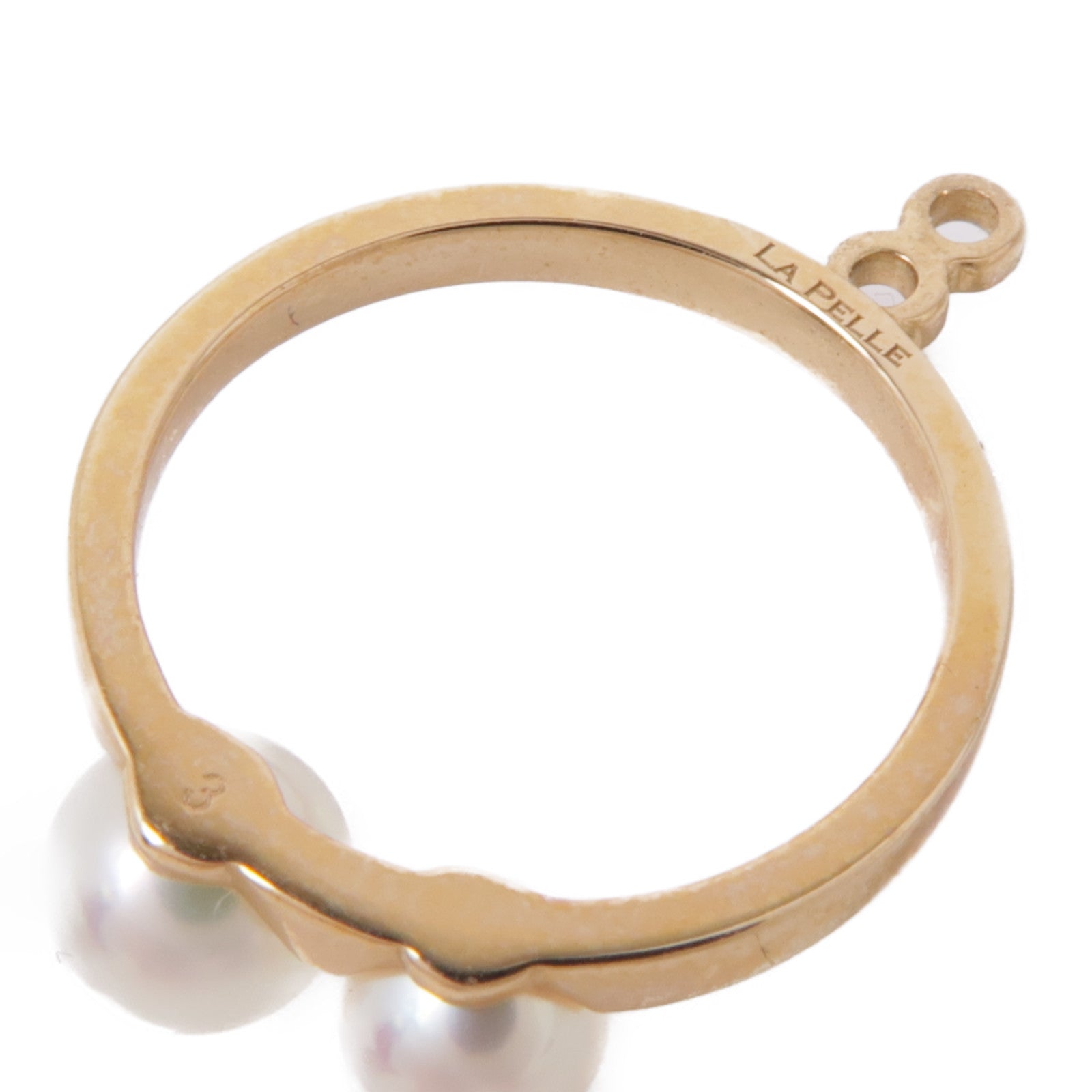 JEWELRY 18K玫瑰金Pearl Earrings珍珠耳環