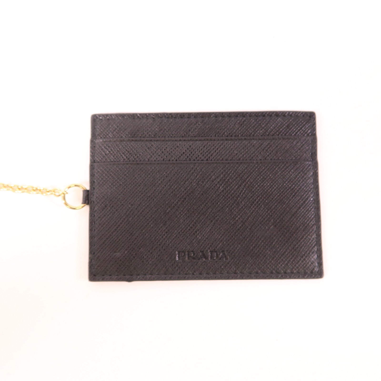 PRADA 牛皮皮革Long Wallet金扣長錢包
