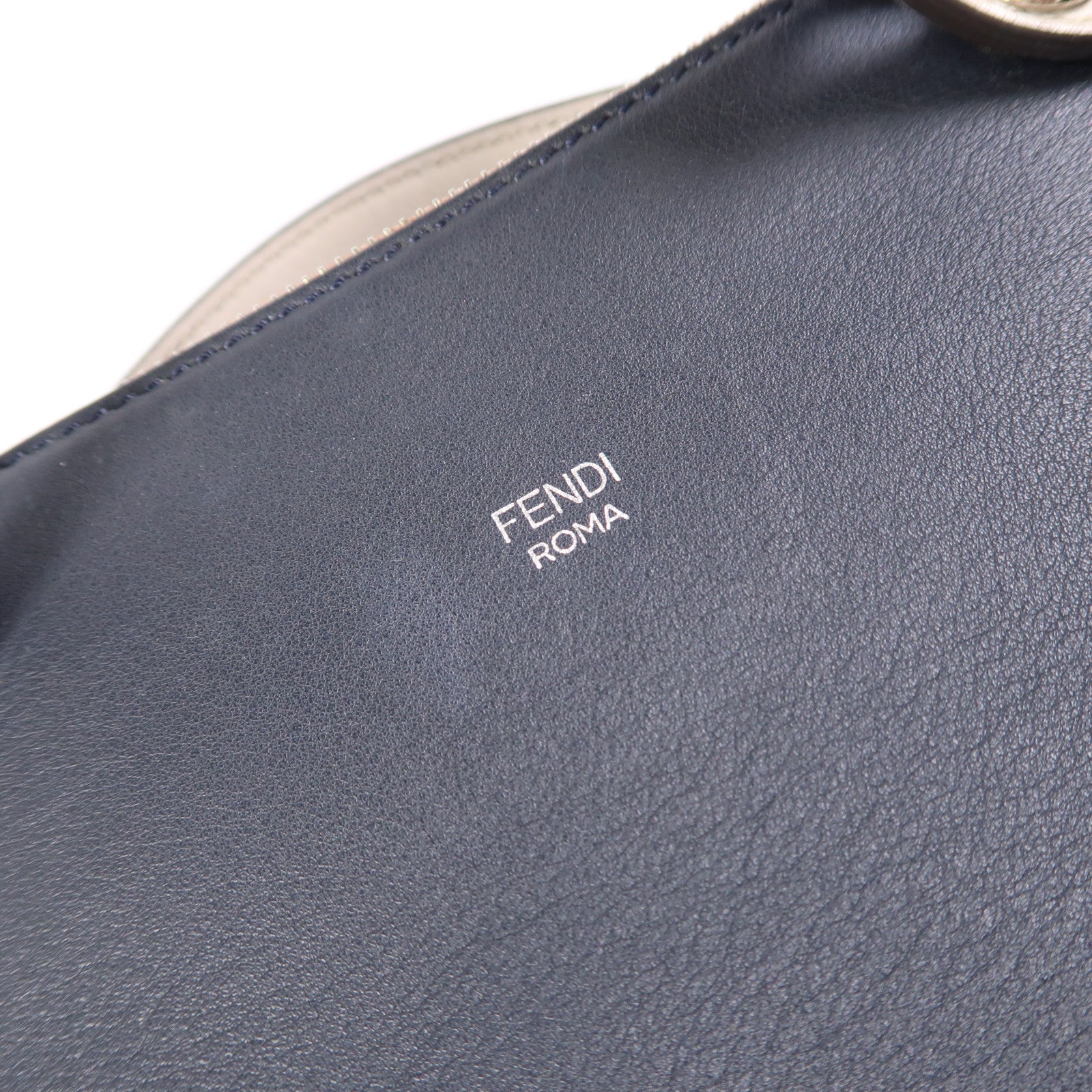 FENDI 牛皮皮革By The Way銀扣手挽肩背兩用袋