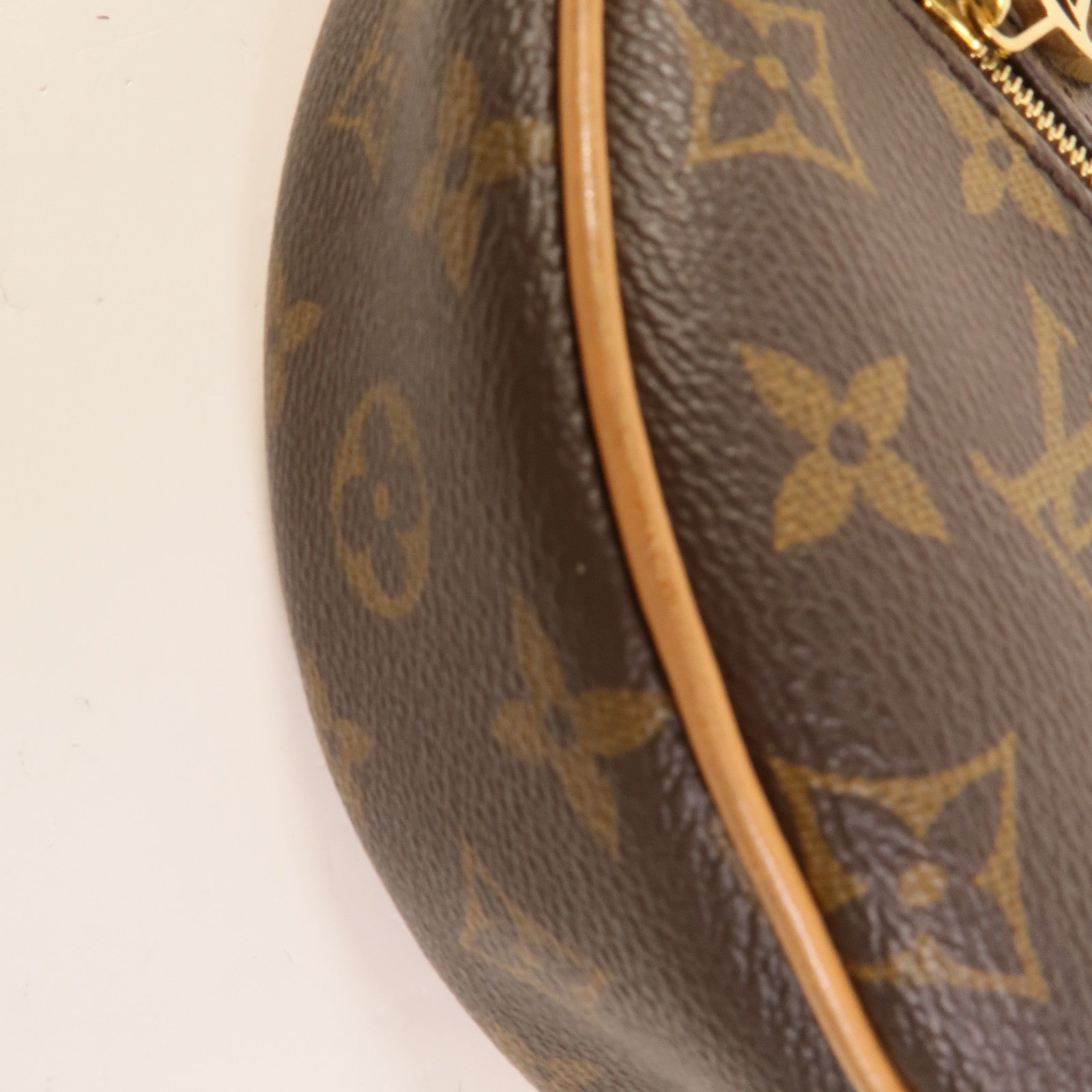 LOUIS VUITTON Monogram Loop金扣肩背袋棕色