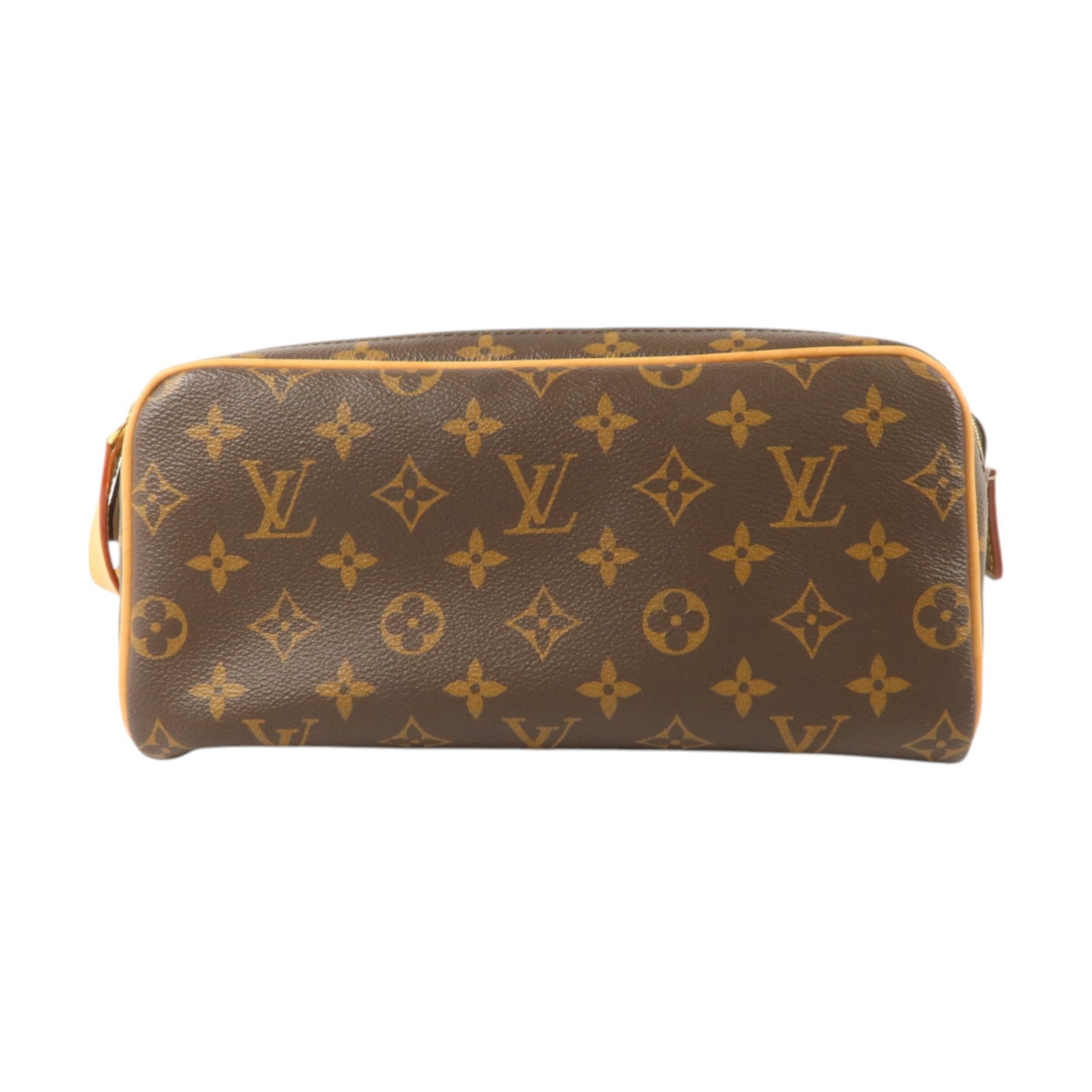 LOUIS VUITTON Monogram Dopp Kit Toiletry Pouch金扣小袋