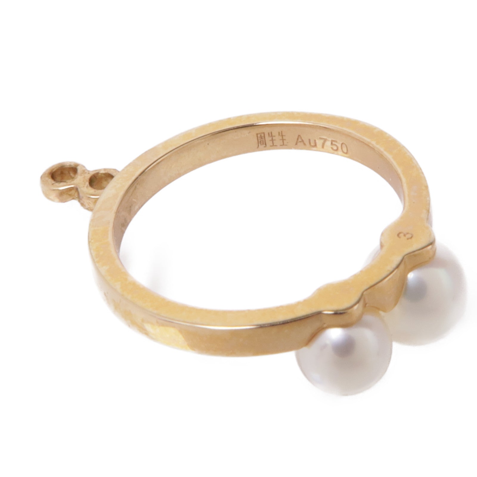 JEWELRY 【激減優惠】18K玫瑰金Pearl Earrings珍珠耳環