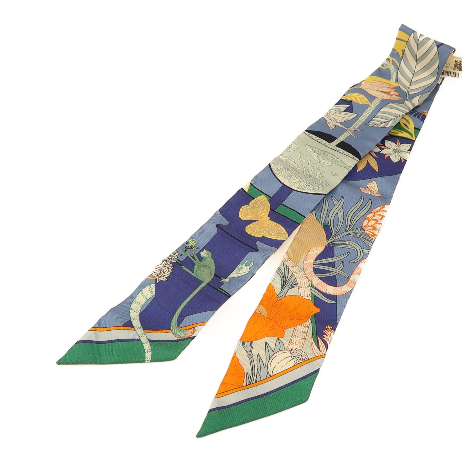 HERMES 絲質Twilly絲巾