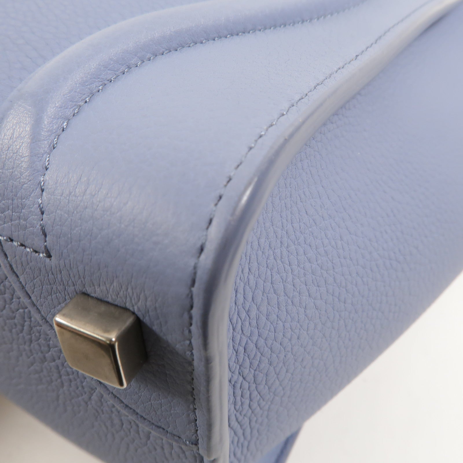CELINE 牛皮皮革Micro Luggage手挽袋