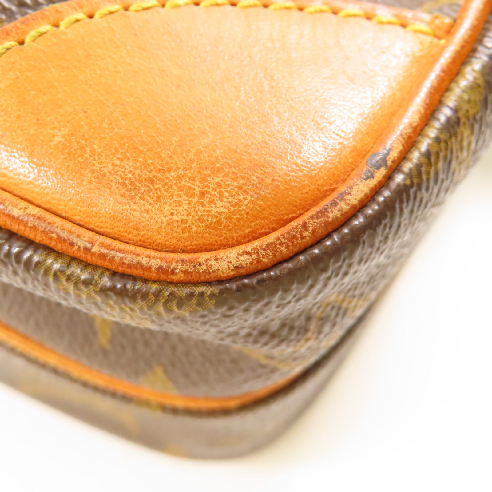 LOUIS VUITTON 【激減優惠】Monogram Amazon金扣肩背袋棕色