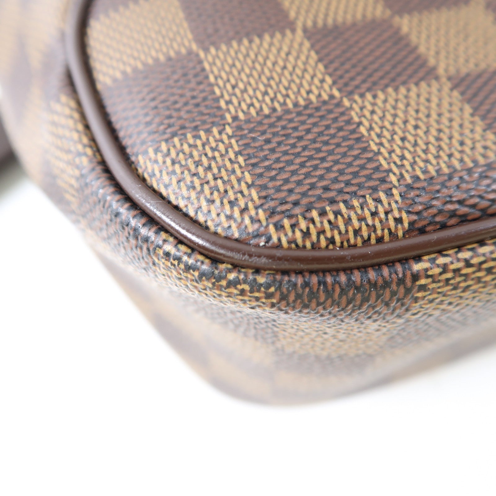 LOUIS VUITTON Monogram Olaf金扣肩背袋棕色
