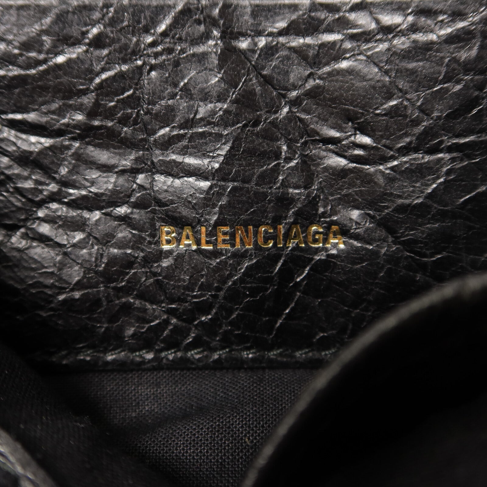 BALENCIAGA 羊皮皮革Bazar Bag手挽肩背兩用袋
